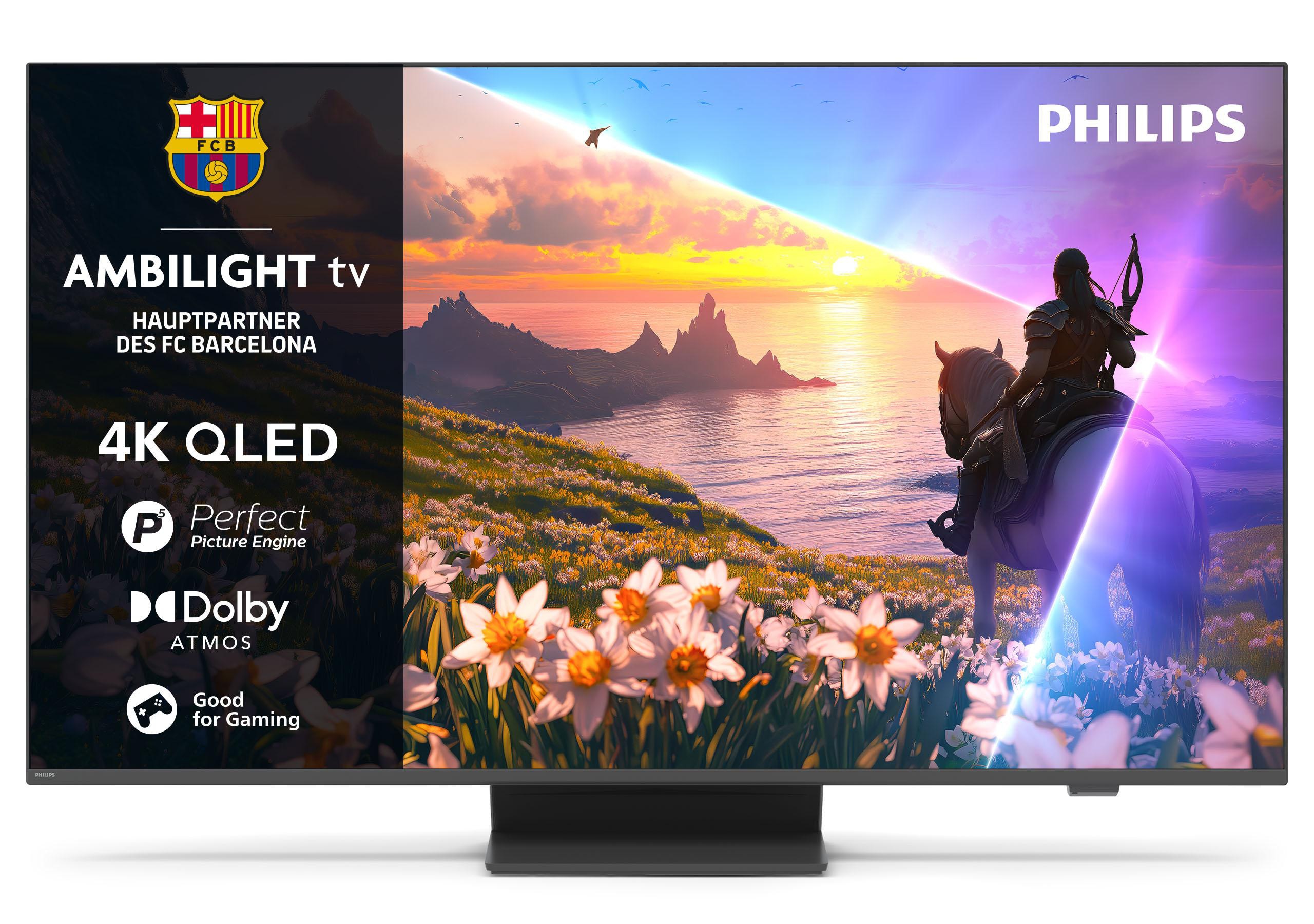 Philips 55PUS8600/12 139cm 55" 4K QLED Ambilight TV 120Hz