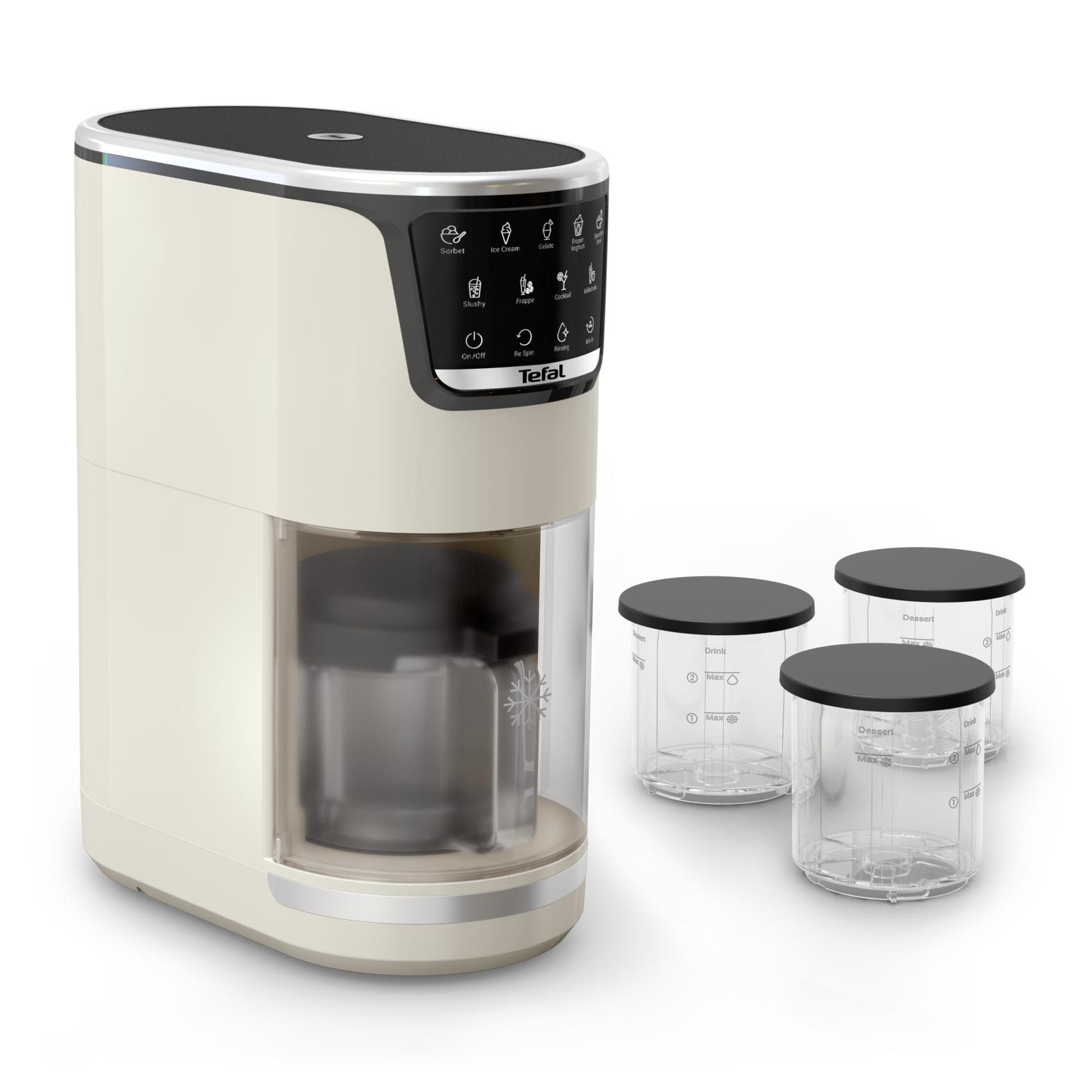 Tefal IG602A Dolci Eismaschine beige