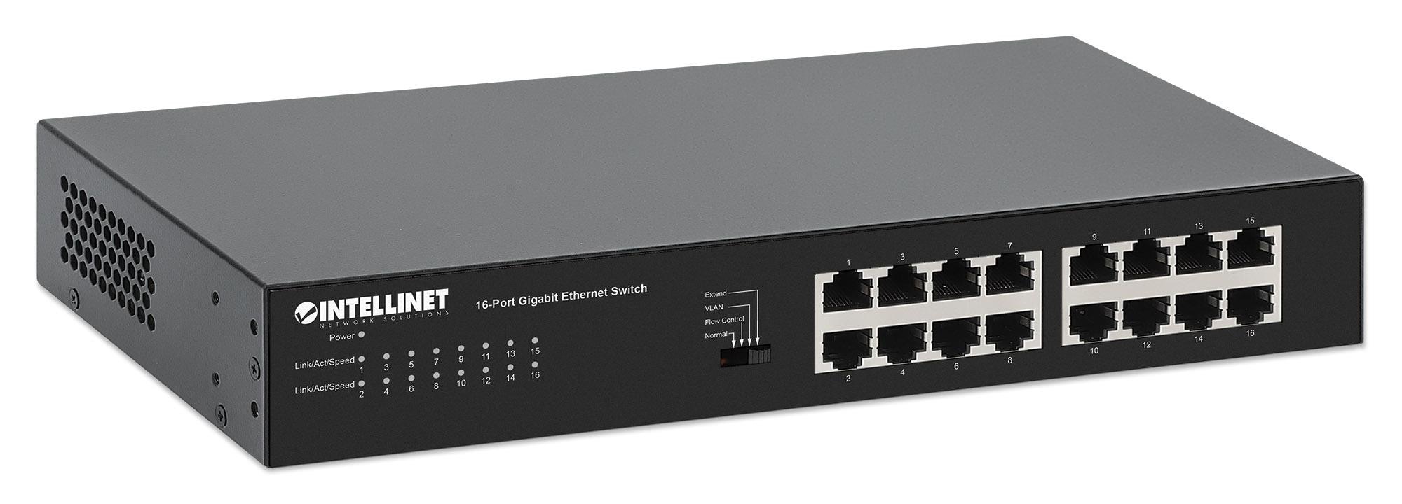 Intellinet 16-Port Gigabit Ethernet Switch