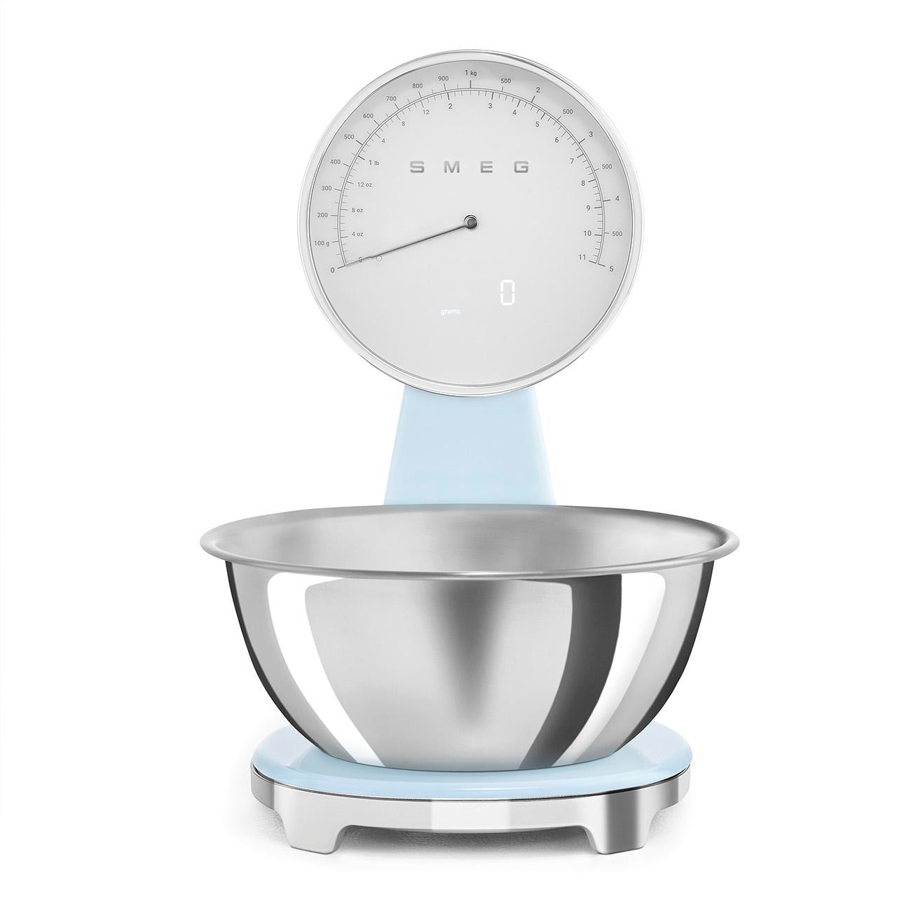 Smeg Küchenwaage 50'S Style Pastellblau Größe 5.0 Hellblau