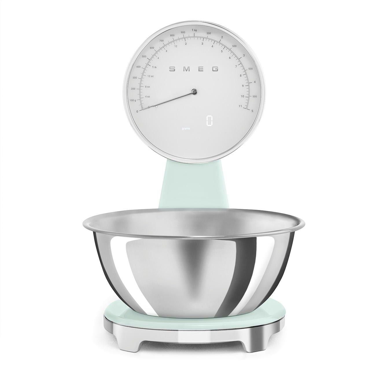 Smeg Küchenwaage 50'S Style Pastellgrün Größe 5.0 Hellgrün