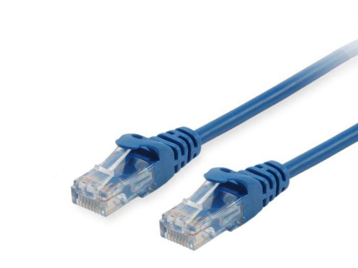 Equip 625437 Patchkabel, Cat.6, U/UTP, 0.5m, Blau