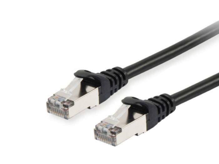 Equip 60619307101 Patchkabel, Cat.6A, S/FTP, 25m, Schwarz