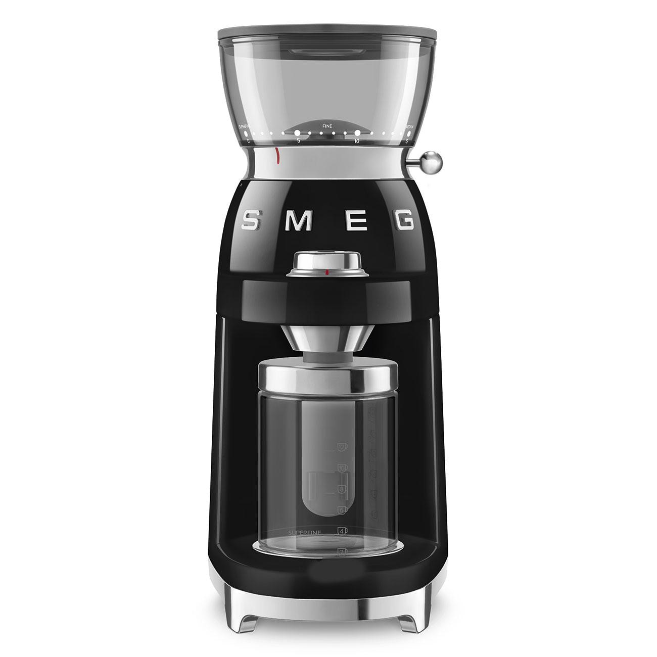 Smeg Kaffeemühle 50's Style Schwarz CGF03BLEU