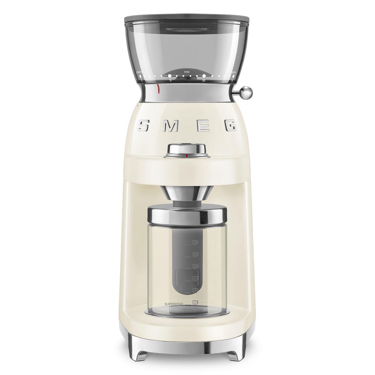 Smeg Kaffeemühle 50's Style Creme