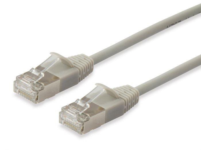Equip 606118 Slim-Patchkabel, Cat.6A, F/FTP, 7.5m, Beige