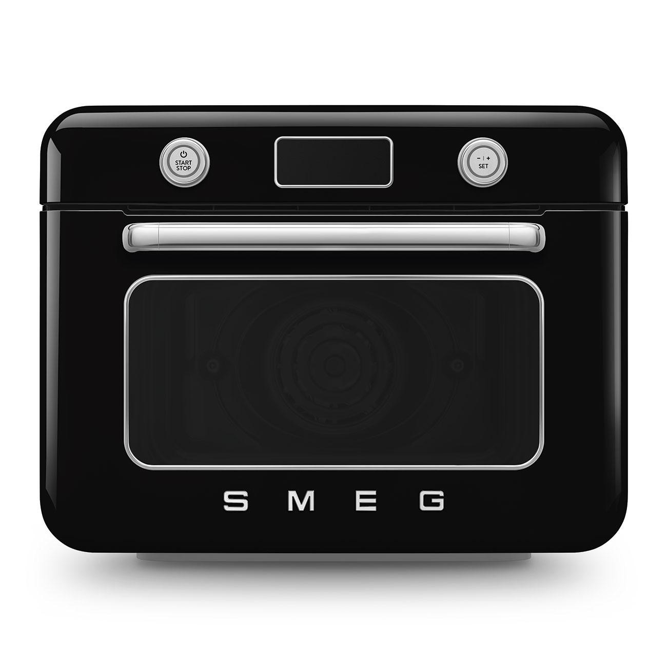 Smeg 50'S Style Kombi-Tisch-Dampfbackofen Schwarz Cof01bleu - Image 2