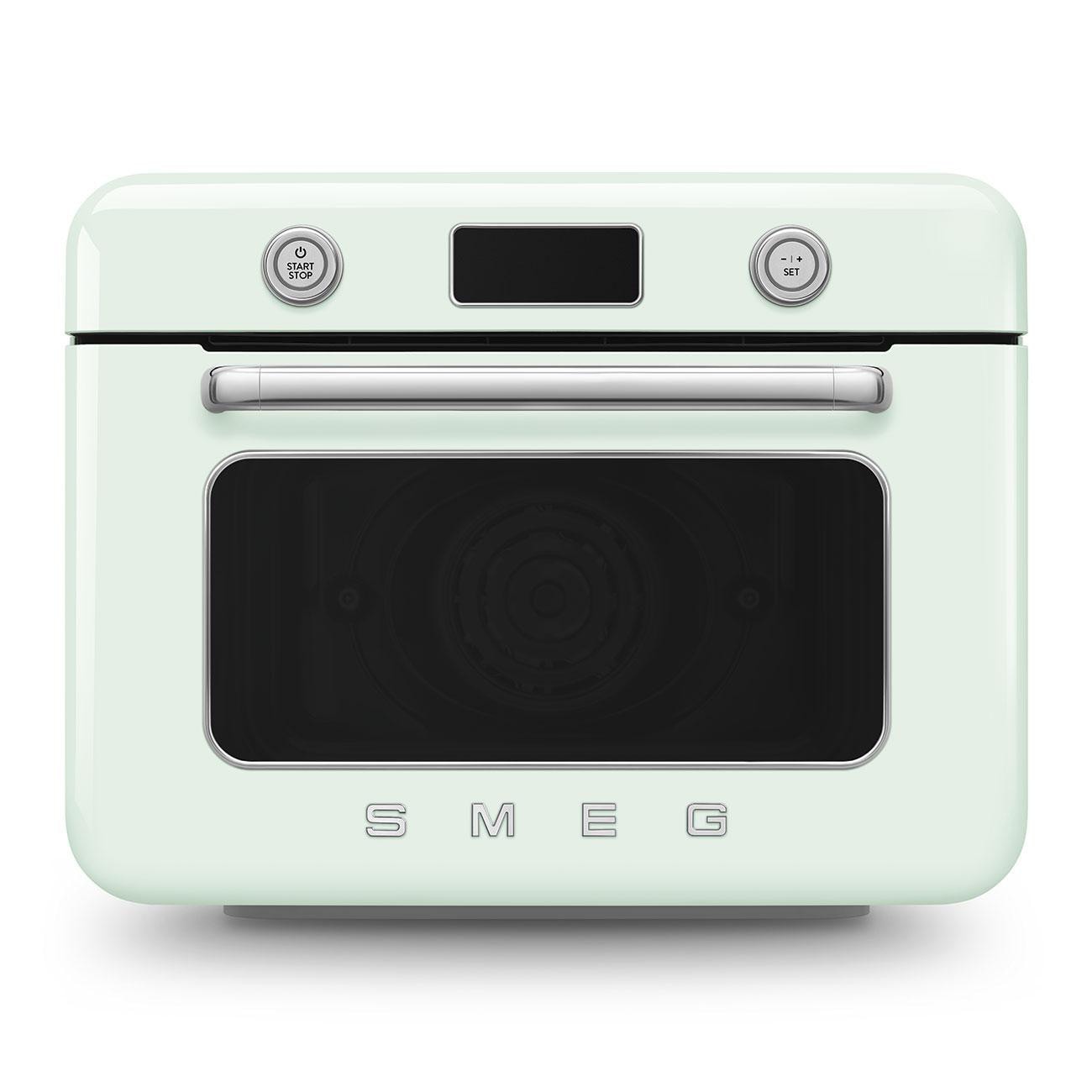 Smeg 50'S Style Kombi-Tisch-Dampfbackofen Pastellgrün Größe 33 Hellgrün