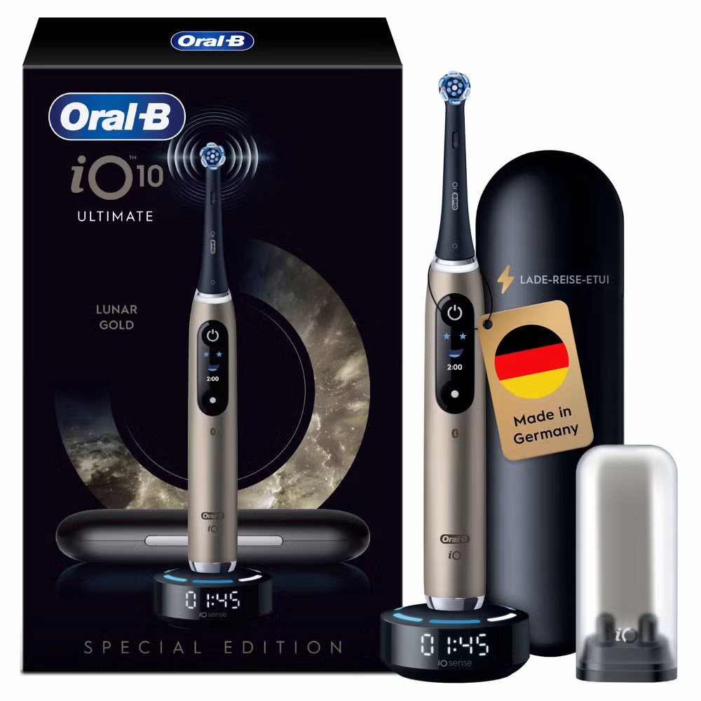 Oral-B iO Series 10 Ultimate Lunar Gold Special Edition iO Sense Neu OVP - Image 4