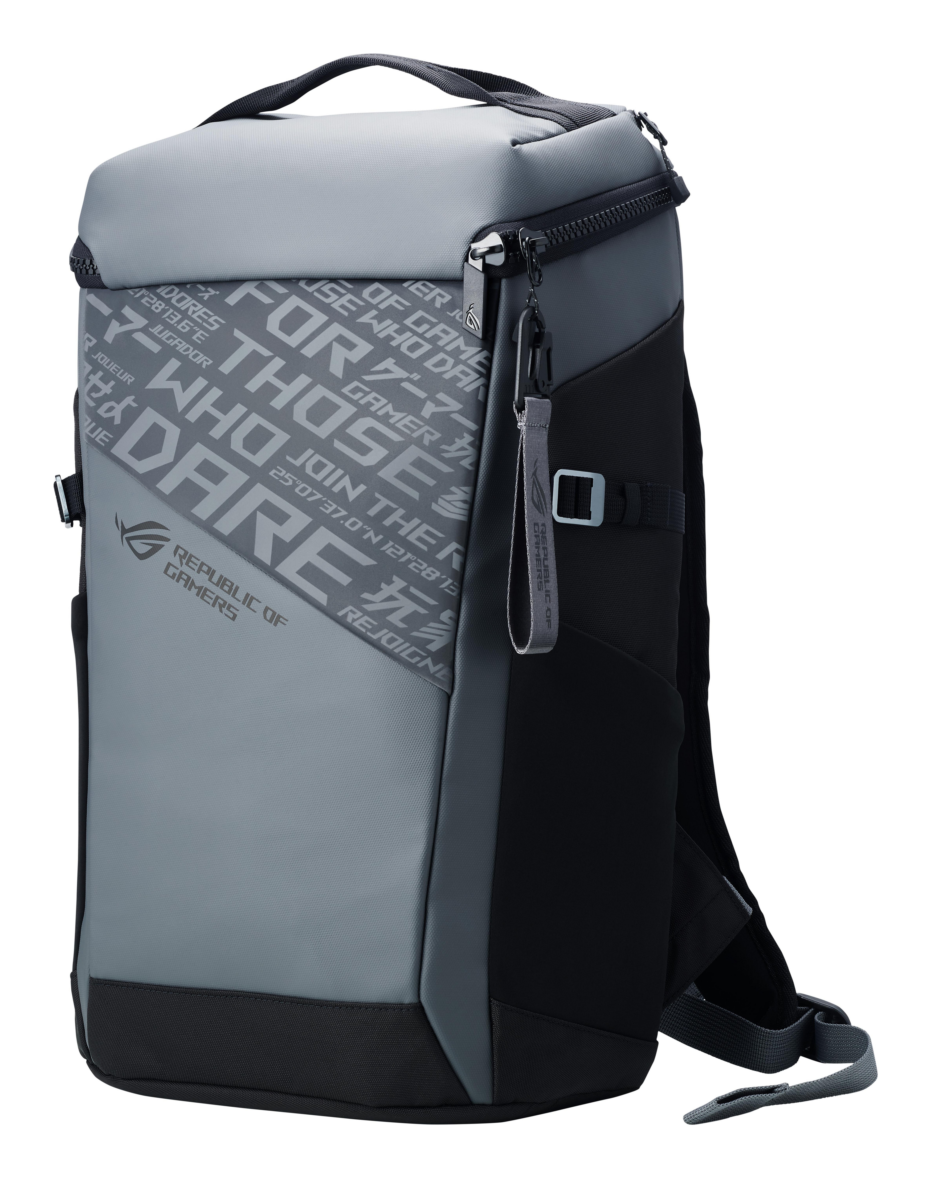 ASUS ROG Ranger BP2701 Cybertext Edition 45,7 cm (18") Rucksack schwarz, grau
