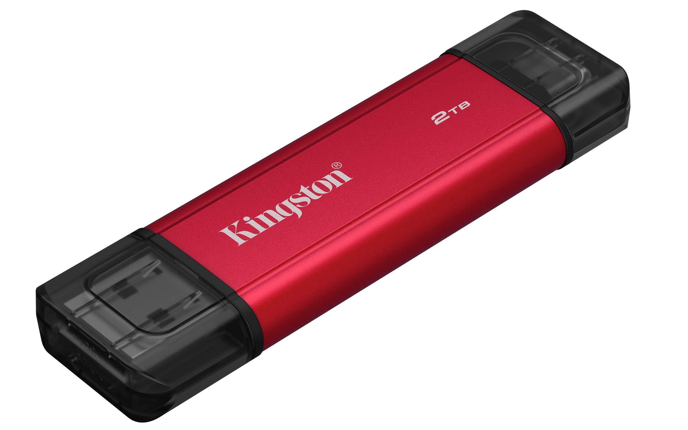 Kingston Spsd Dual Portable 2 Tb Externe Festplatte (Ssd) Usb-C / Usb-A Rot Spsd/2Tb - Image 6