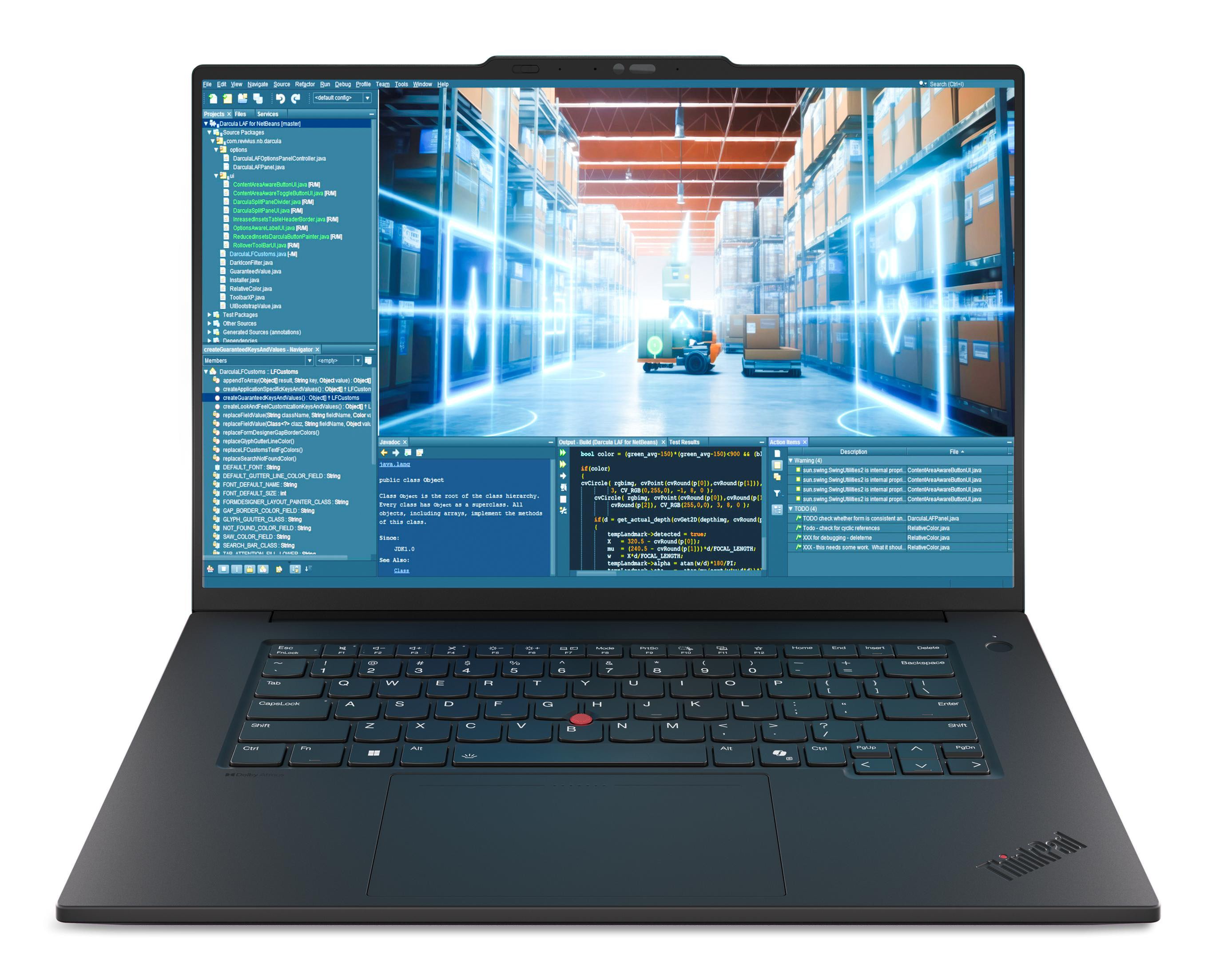 Lenovo ThinkPad T1g Gen 8 (16", 1000 GB, 32 GB, DE, Intel Core Ultra 7 255H), Notebook, Schwarz - Image 3