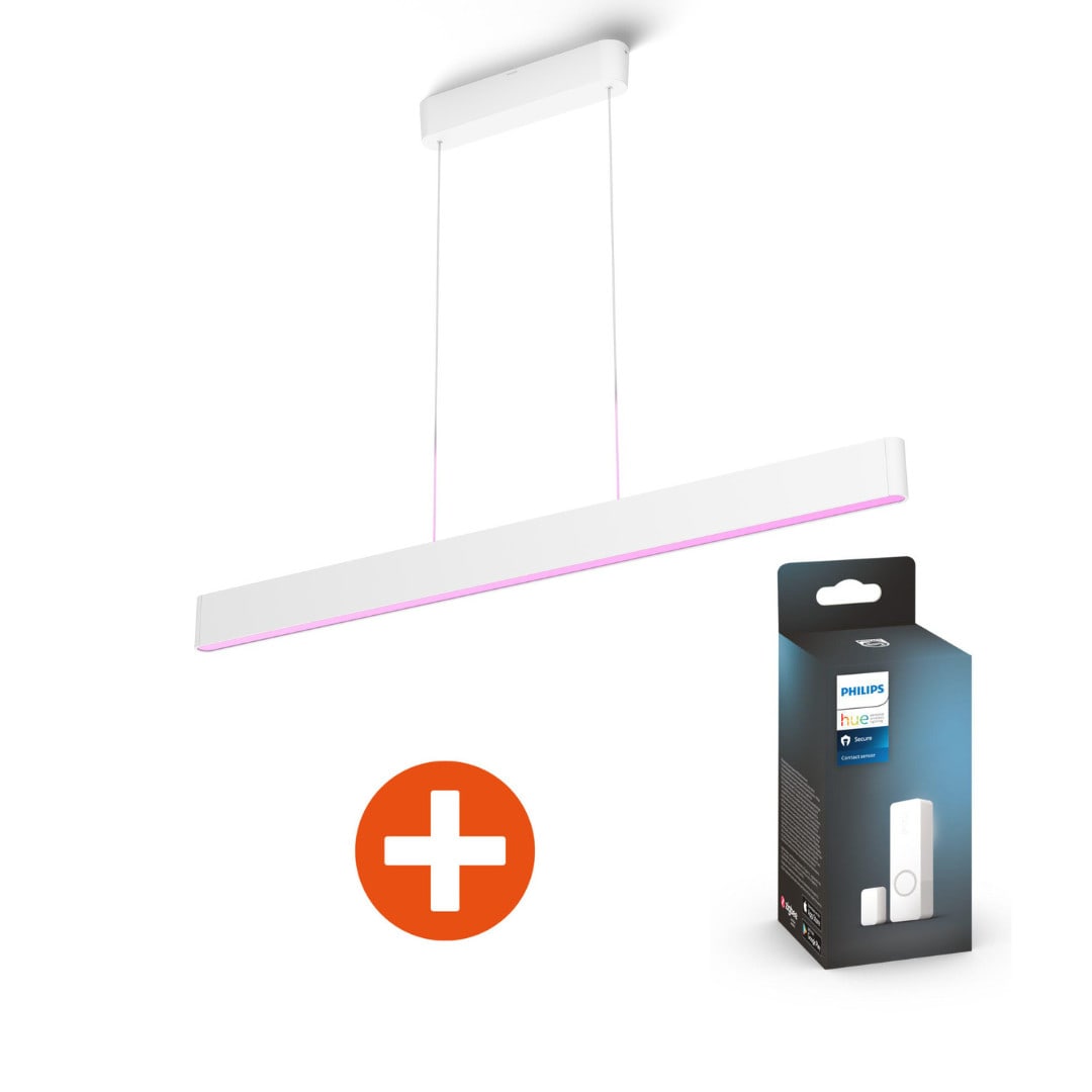 Philips Hue White & Color Ambiance Ensis Deckenleuchte Pendelleuchte Weiß Weiss - Bild 15
