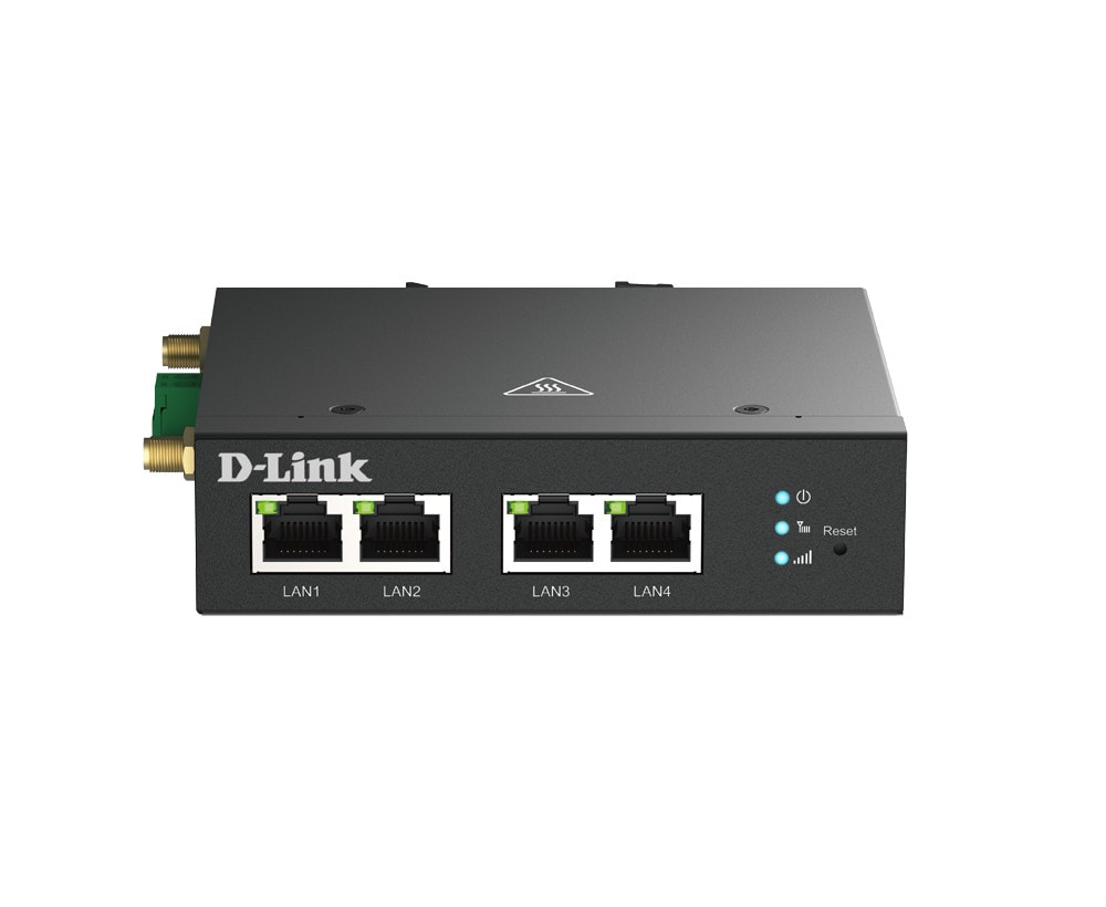 D-Link DWM-314-TP/E 4G LTE M2M VPN PoE+ Router