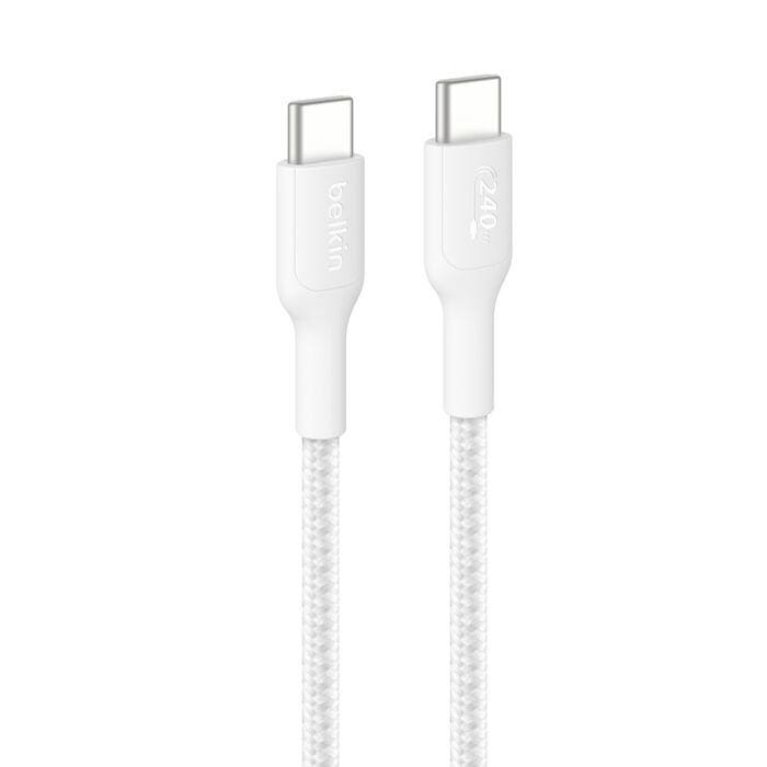 Belkin BOOST CHARGE 240W USB-C/USB-C-Kabel 2 m Weiß