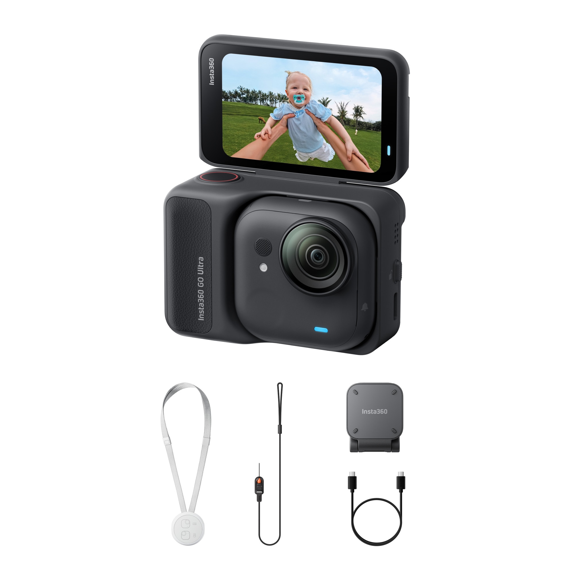 Insta360 GO Ultra Standard Bundle (Midnight Black)