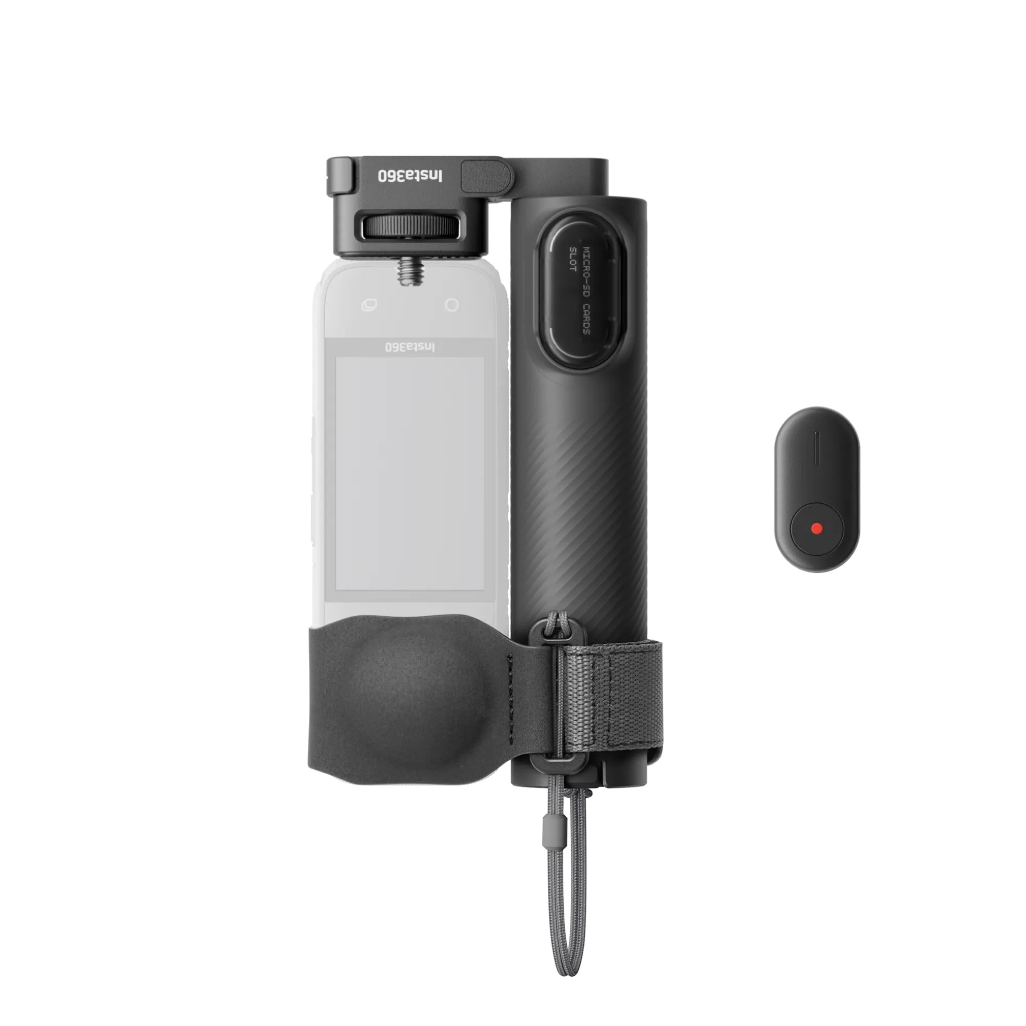 Insta360 Fernbedienungs-Kit für den zusammenklappbaren 2-in-1 Selfie-Stick (1/4"-Halterung)