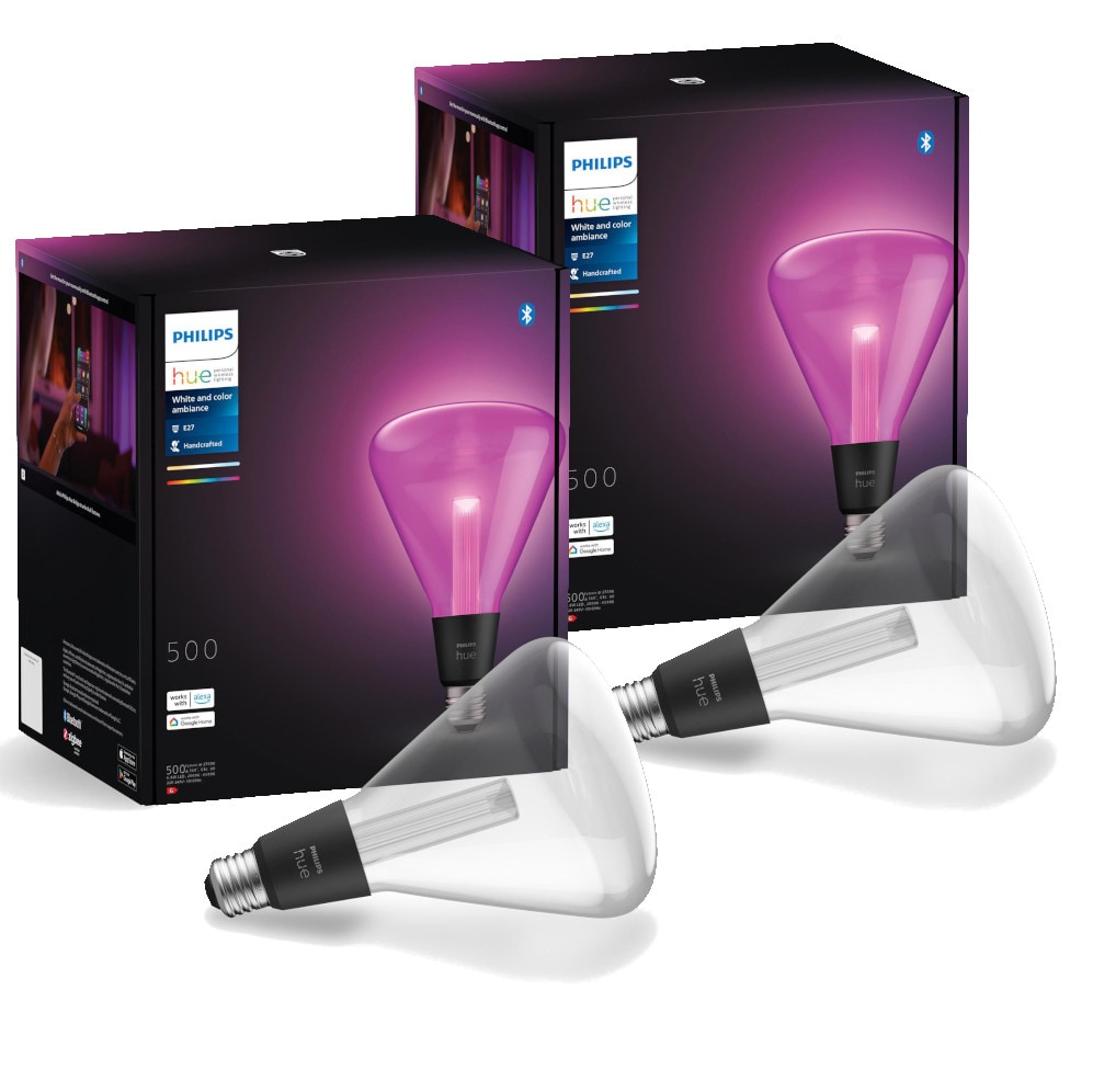 Philips Hue | Triangle – Smarte Lampe E27 | 2er Set