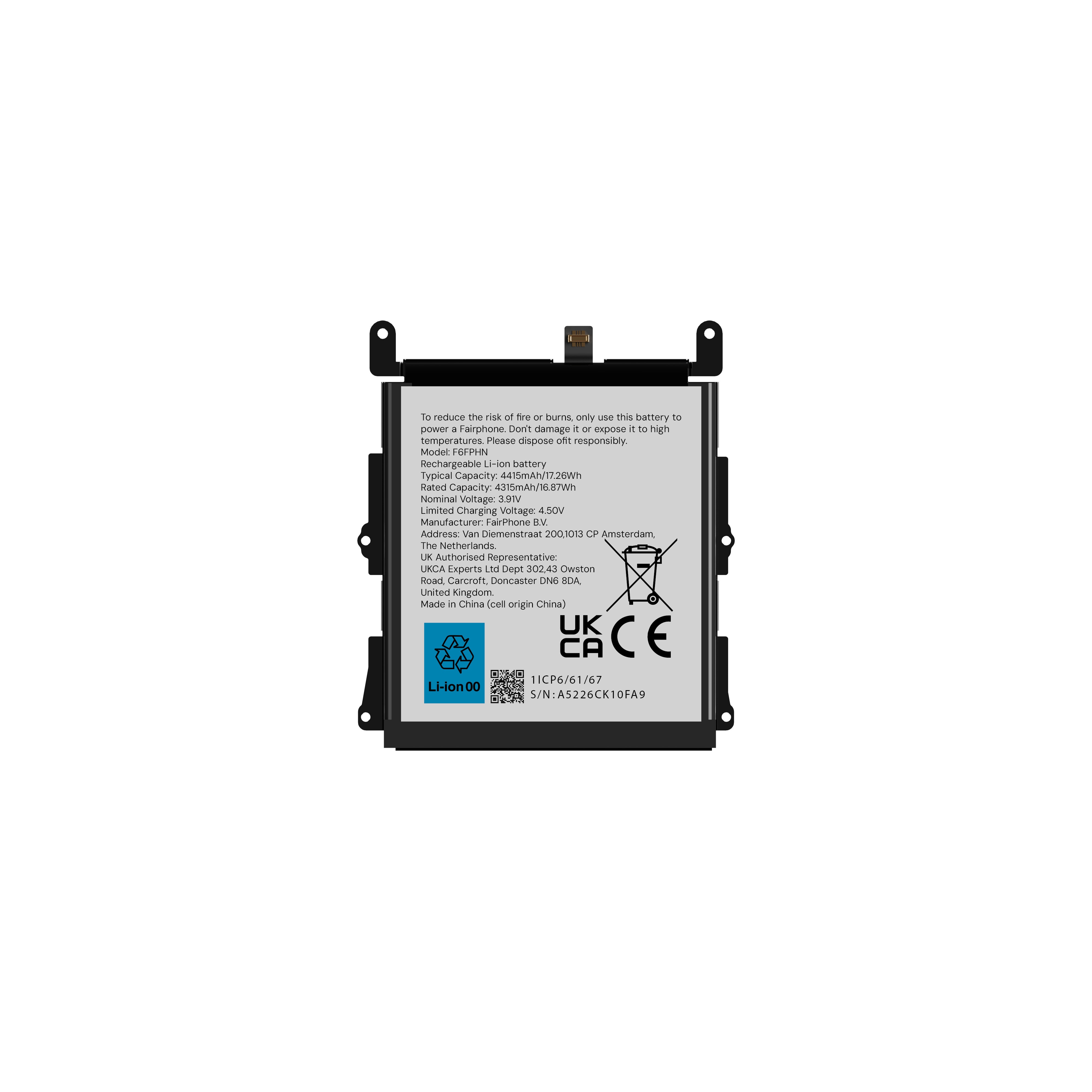 Fairphone Akku Für Größe 6