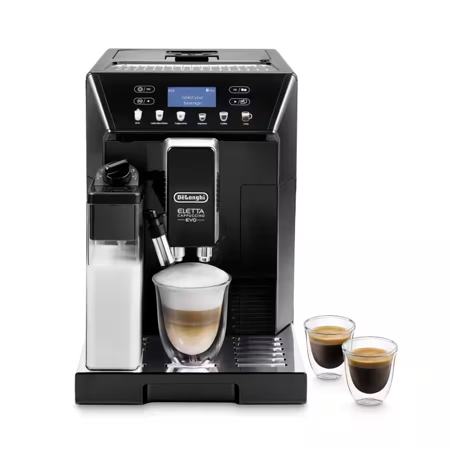 Delonghi Ecam 44.660.B Eletta Cappuccino Kaffeevollautomat Größe 2 Schwarz