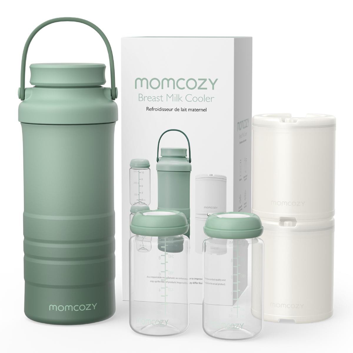 Momcozy Tragbarer Muttermilchkühlbehälter Größe 24