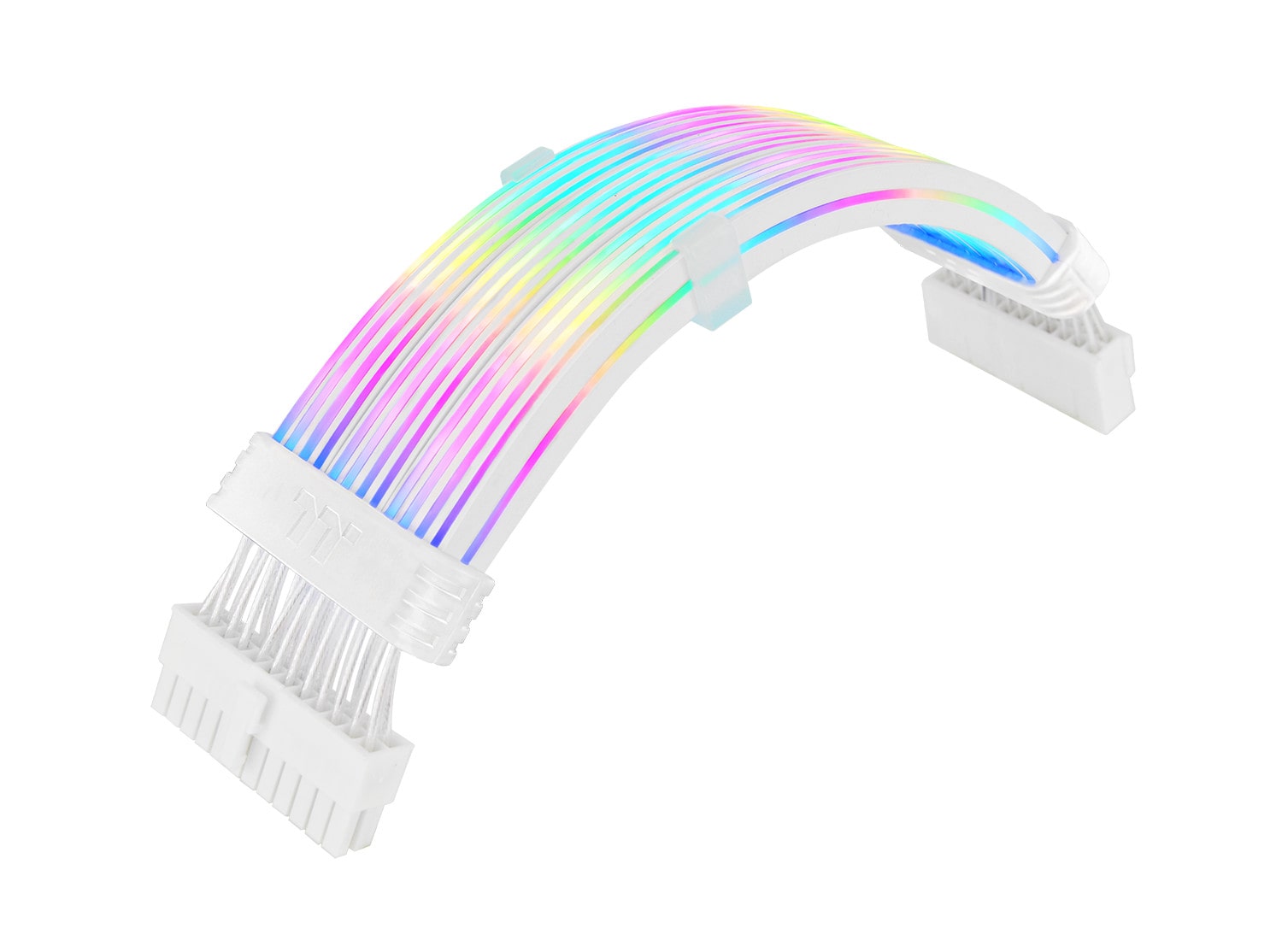 Thermaltake Mod Argb Cable 24Pin 240Mm Snow Schwarz