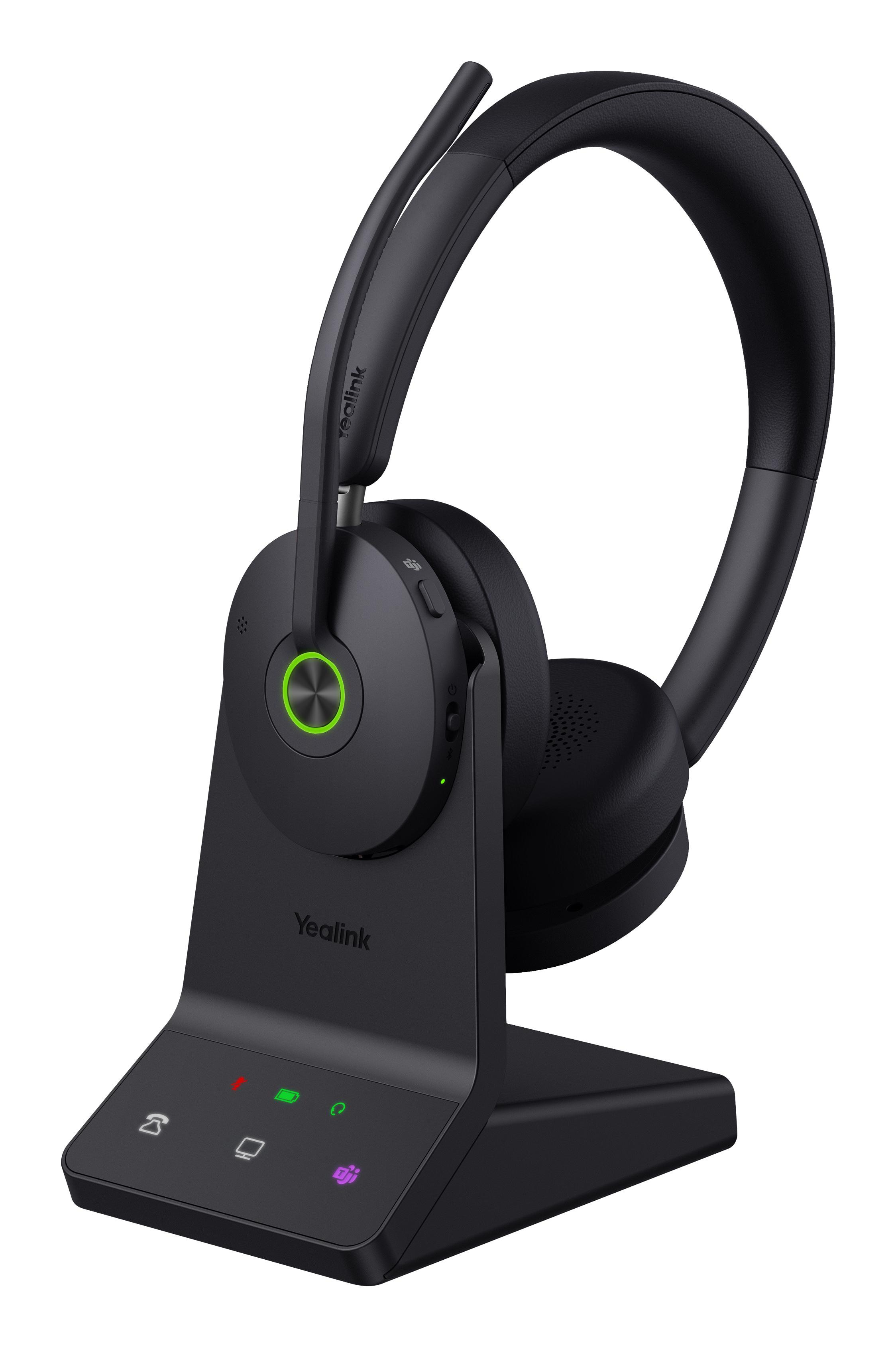 Yealink Wh 68 Serie (Kabelgebunden, Kabellos, USB-C, Microsoft Teams), Office Headset, Schwarz - Bild 5
