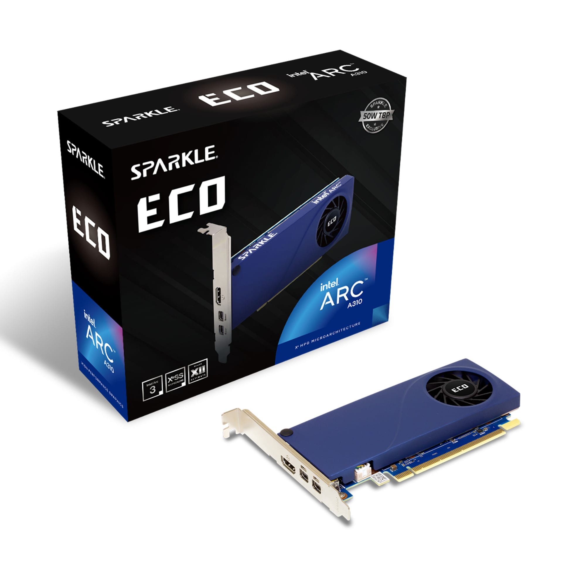 Sparkle Intel Arc A310 ECO  SA310C-4G  4GB GDDR6  1x HDMI 2x miniDP - Image 6