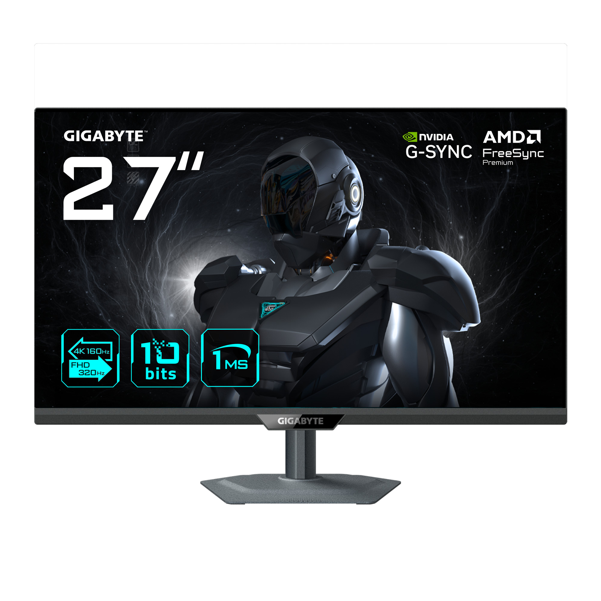 Gigabyte G27up 27 Zoll 4K Uhd (3840 × 2160) Ips Gaming-Monitor, 144 Hz, 1 Ms, Hdr, Freesync Premium - Bild 4