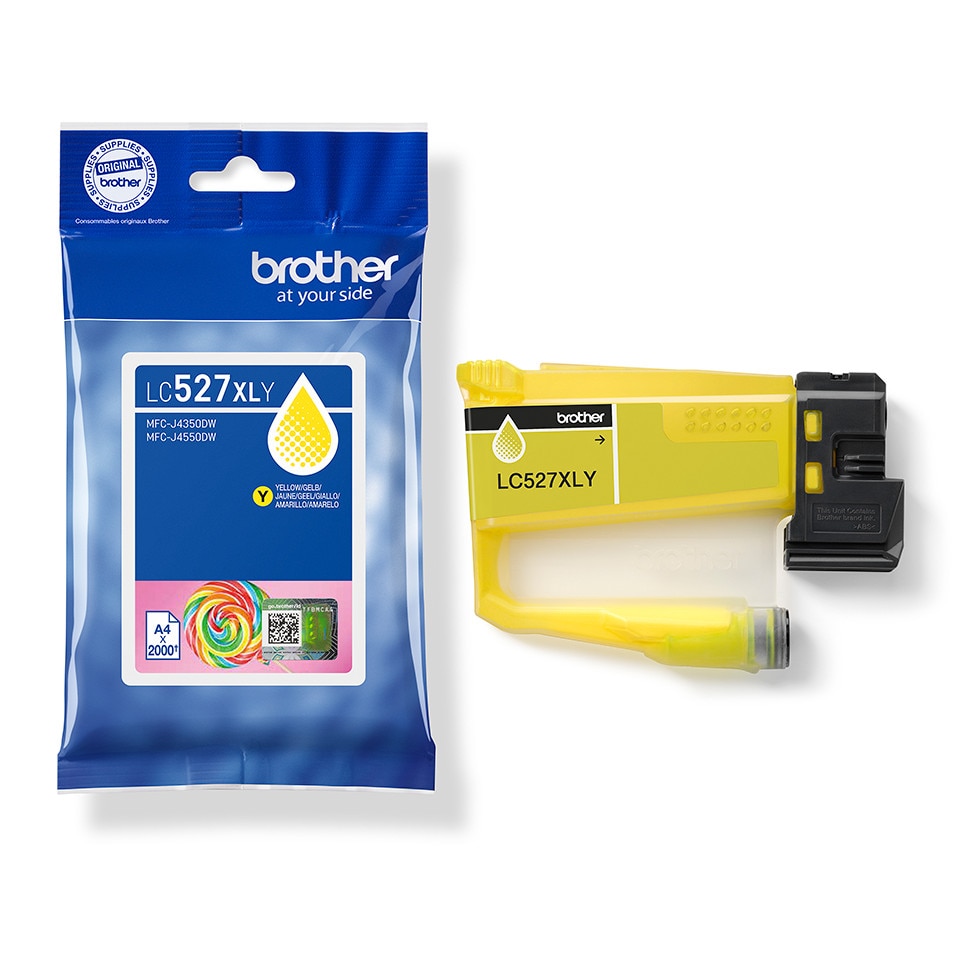 Brother Lc527xly Original Druckerpatrone Für Ca. Seiten Größe 2.000 Gelb