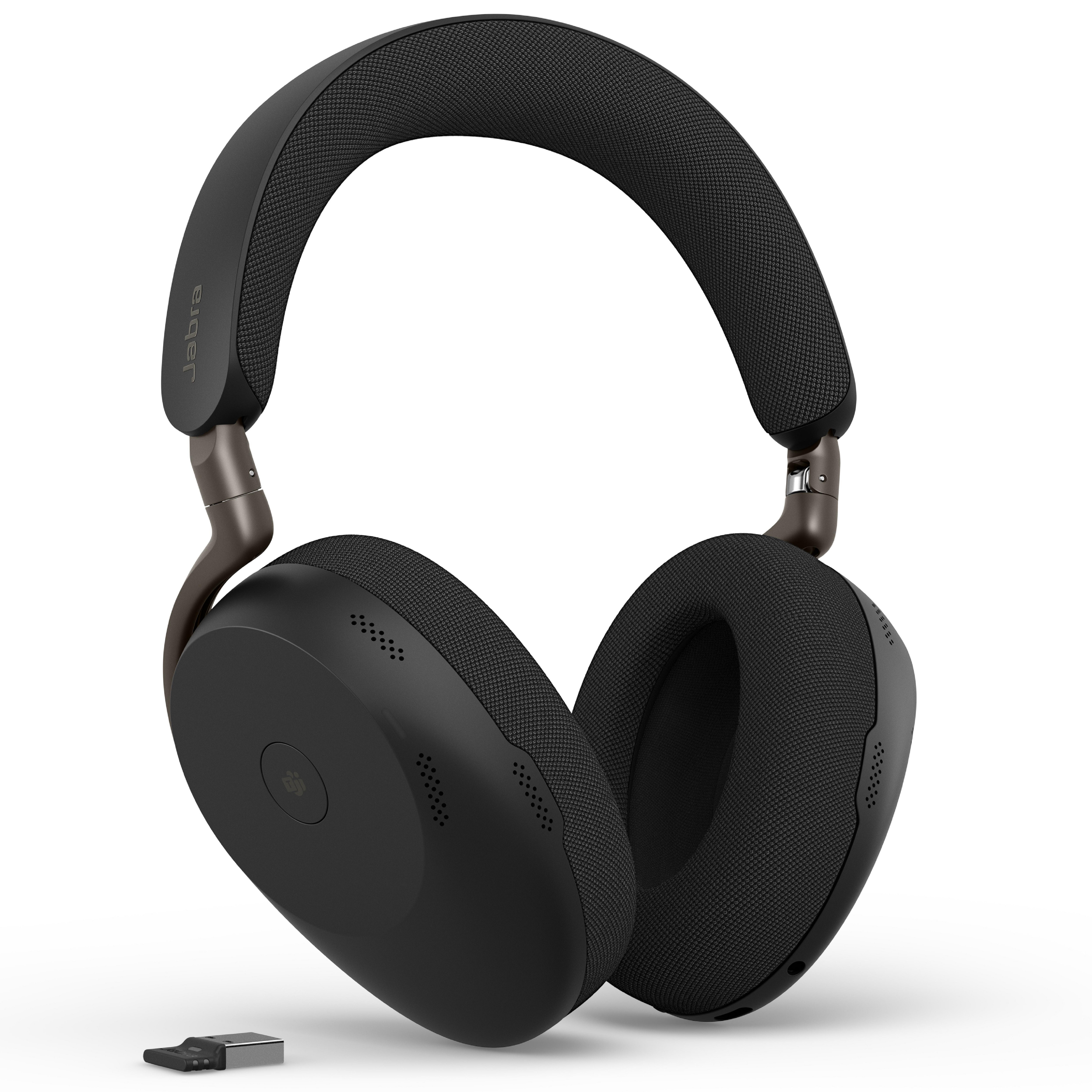 Jabra Evolve3 85 Ms Kabelloses Bluetooth-Headset Inkl. Usb-A Dongle Und Kabellosem Ladepad, Anc (Aktive Geräuchunterdrückung) Schwarz 38599-999-989 - Bild 3