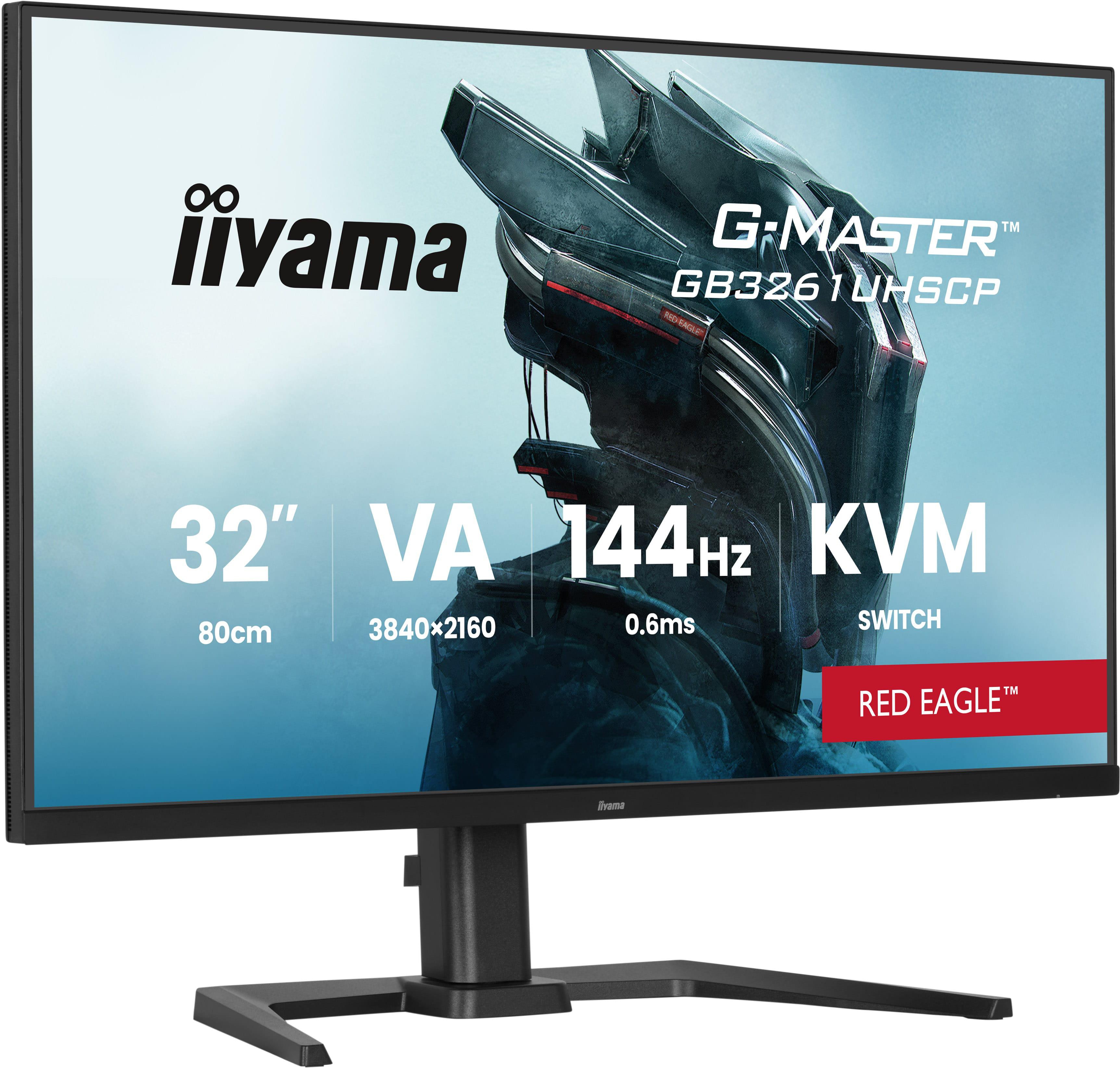 Image of 32" iiyama G-MASTER Red Eagle GB3261UHSCP-B1 - LED monitor - 4K - 32" - HDR