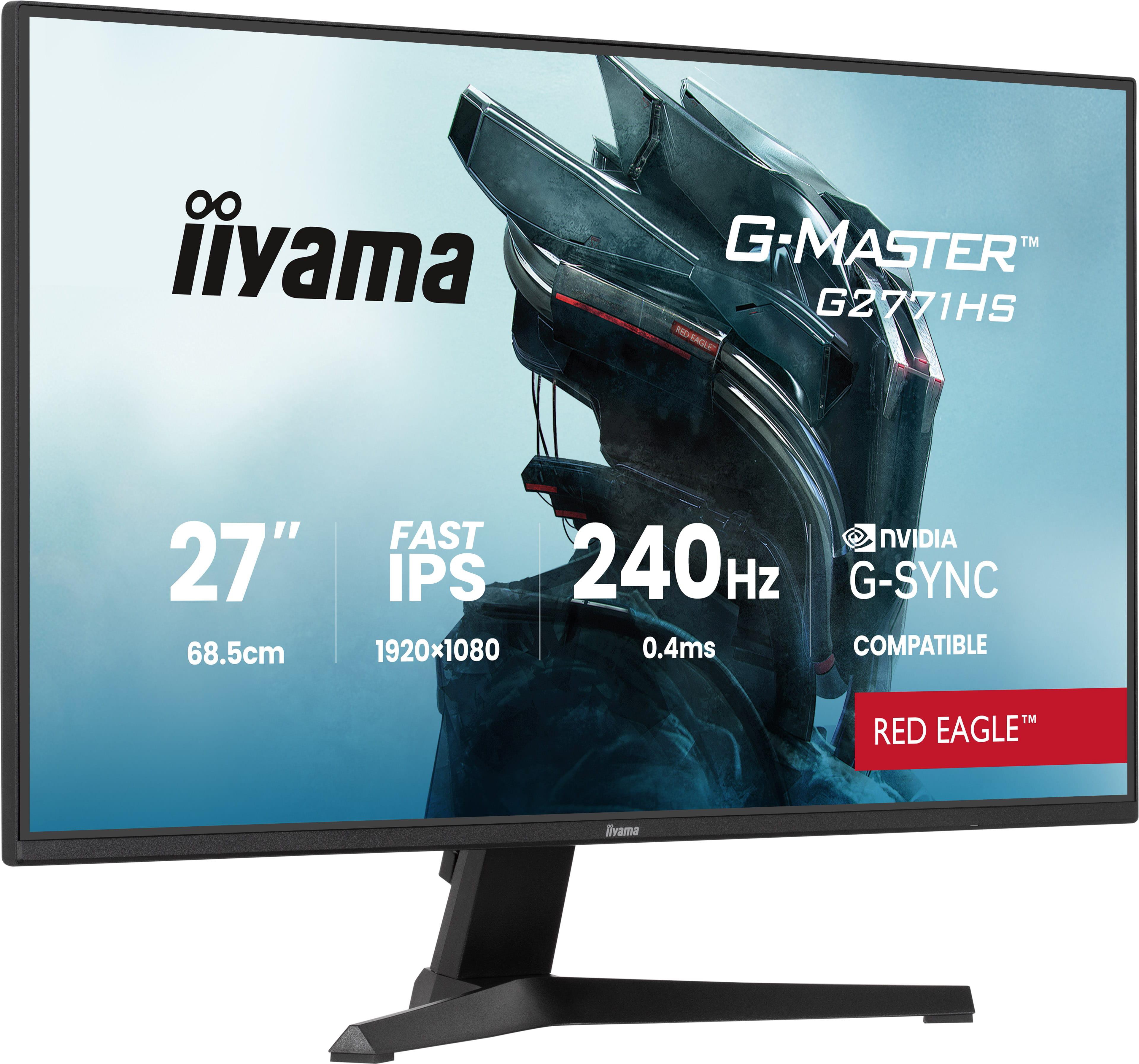 Iiyama Gaming-Monitor - 27" - Fhd - 240Hz - Fast Ips-Panel - 0,4Ms - G-Master Red Eagle - Bild 4