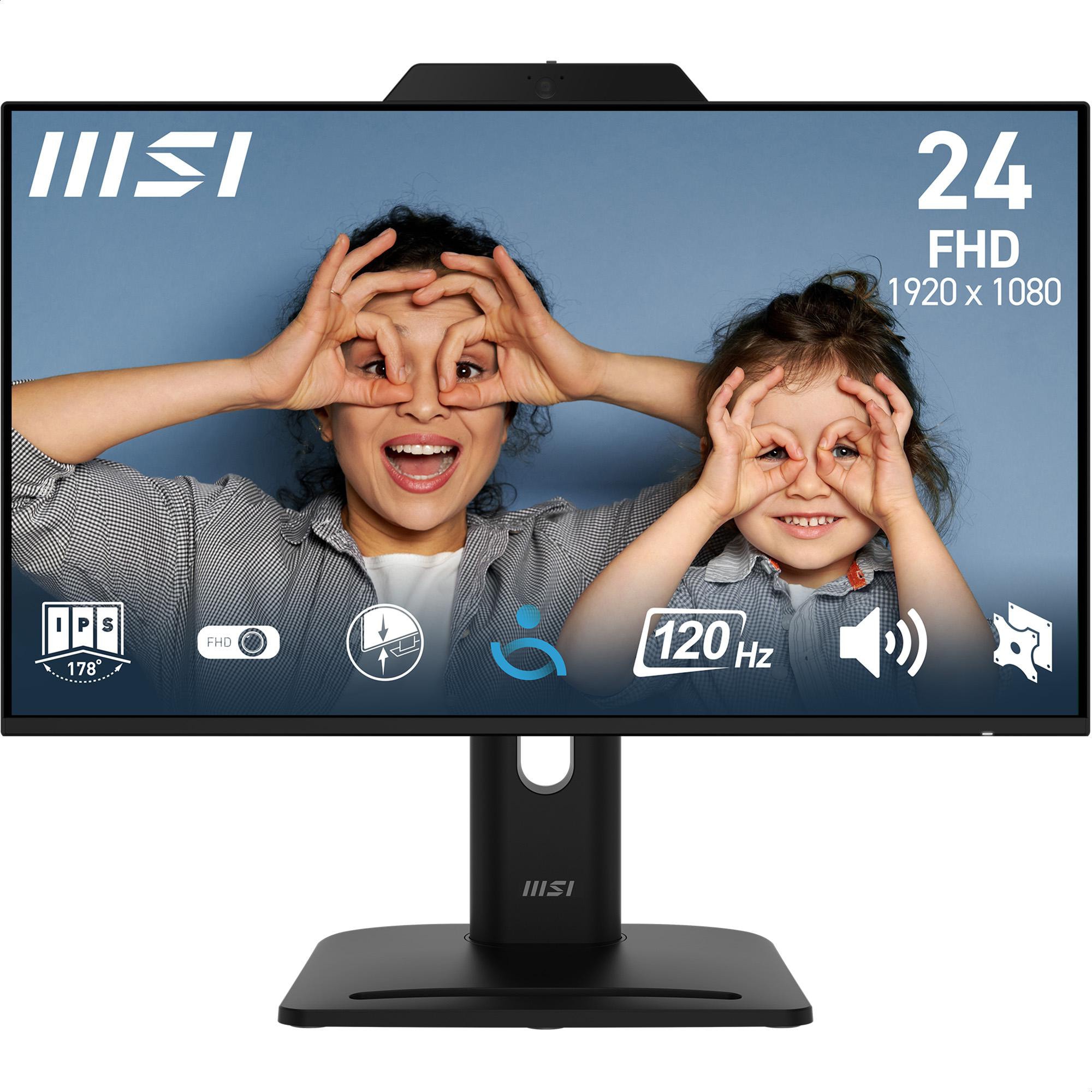 Msi Pro Mp242pmgde 23.8 Zoll Full Hd Ips Panel 16:9 120 Hz Monitor E 9S6-3Pd89t-002 - Bild 3