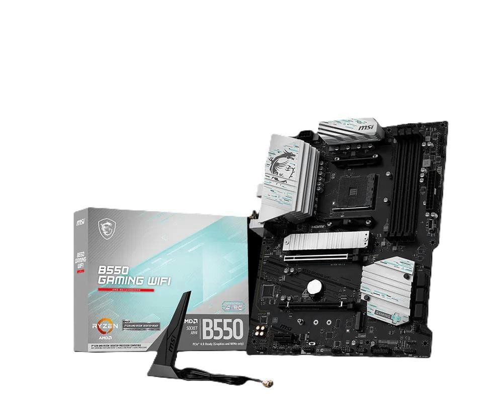 Msi B550 Gaming Wifi Mainboard Atx Am4 M.2/Hdmi/Dp Größe 4.0 - Bild 5