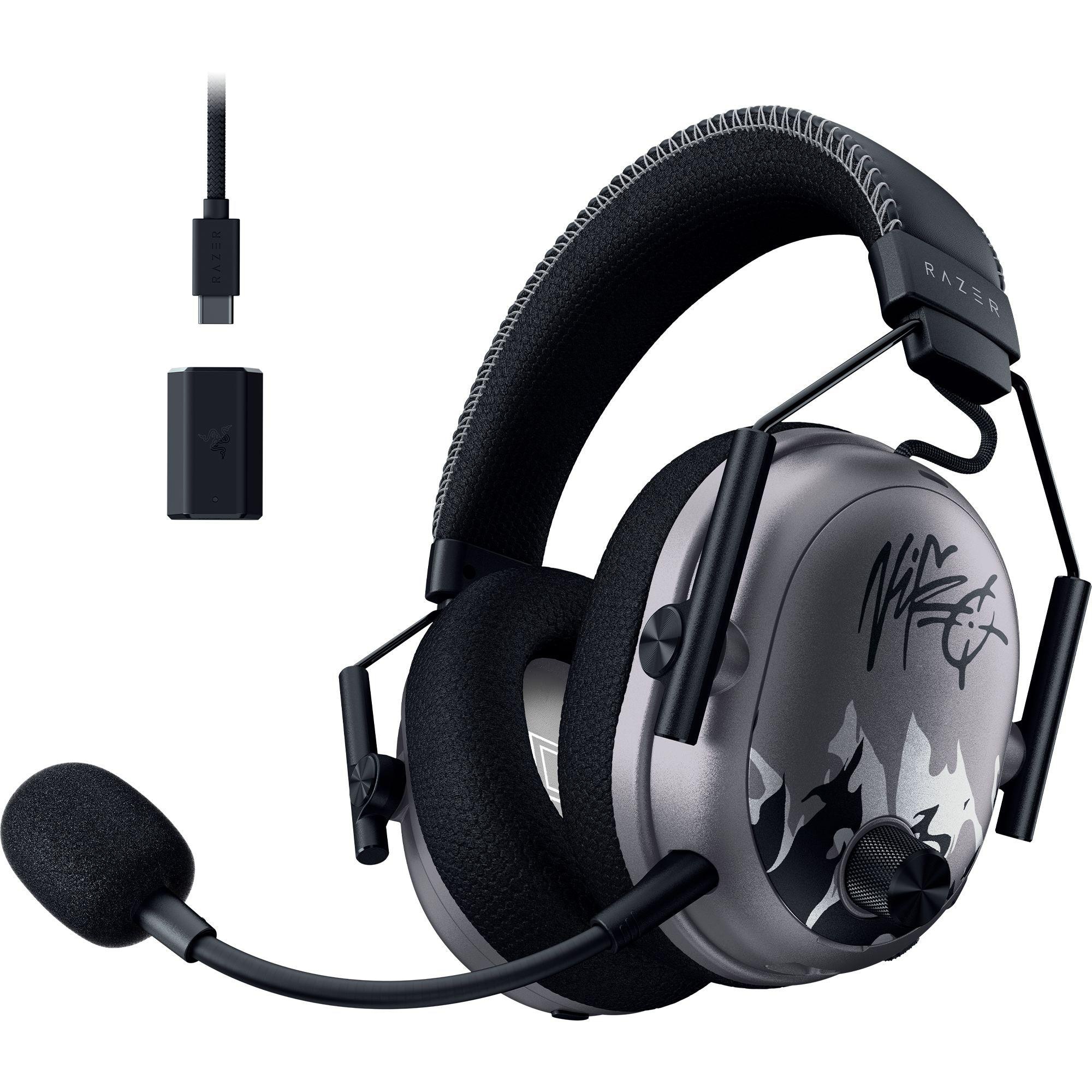 Razer Blackshark V3 Pro Niko Edition (Kabelgebunden, Kabellos), Gaming Headset, Schwarz, Grau - Image 3