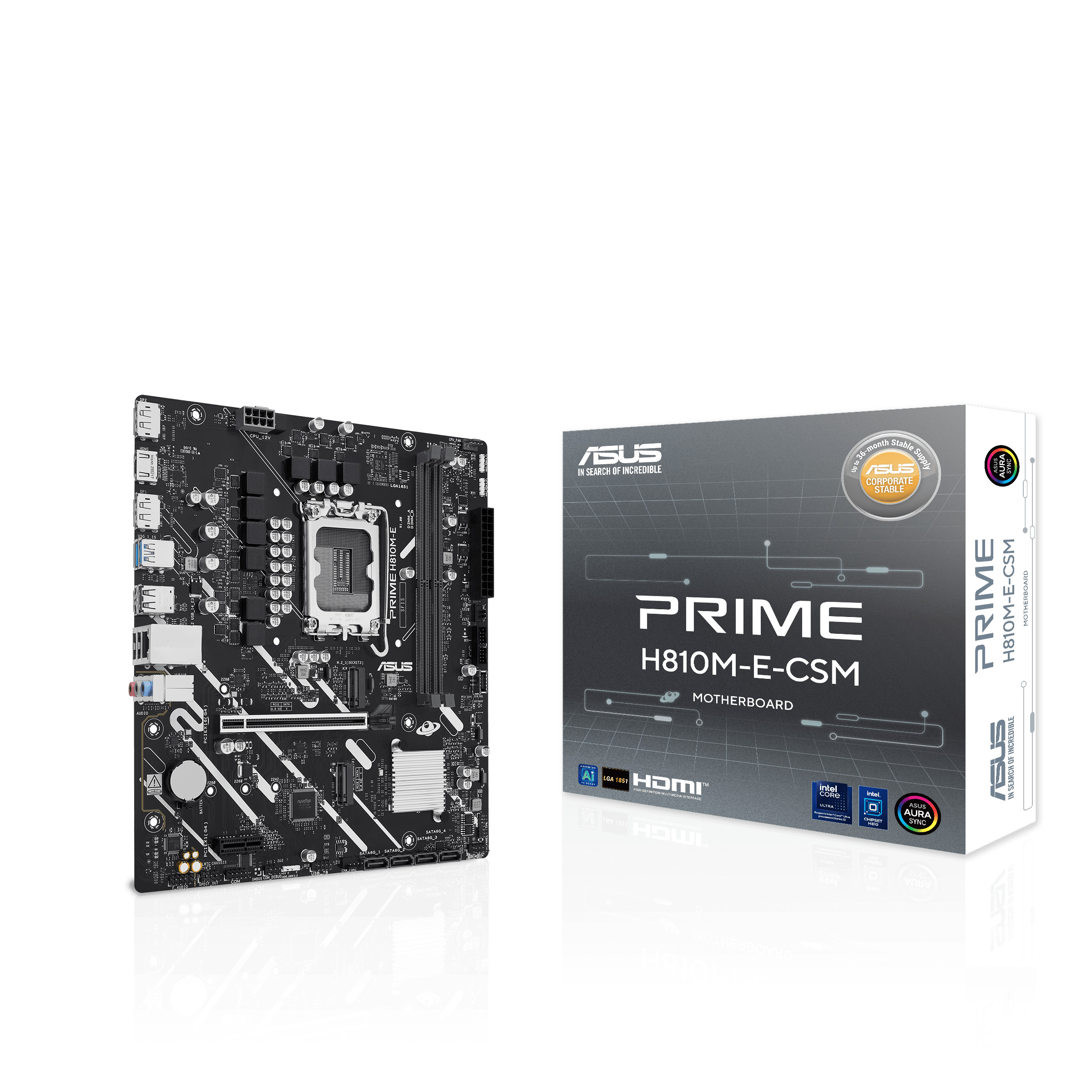 Asus Motherboard Prime H810m-E-Csm H810 Lga1851 Ddr5 Micro-Atx Pcie 4.0 - Bild 5