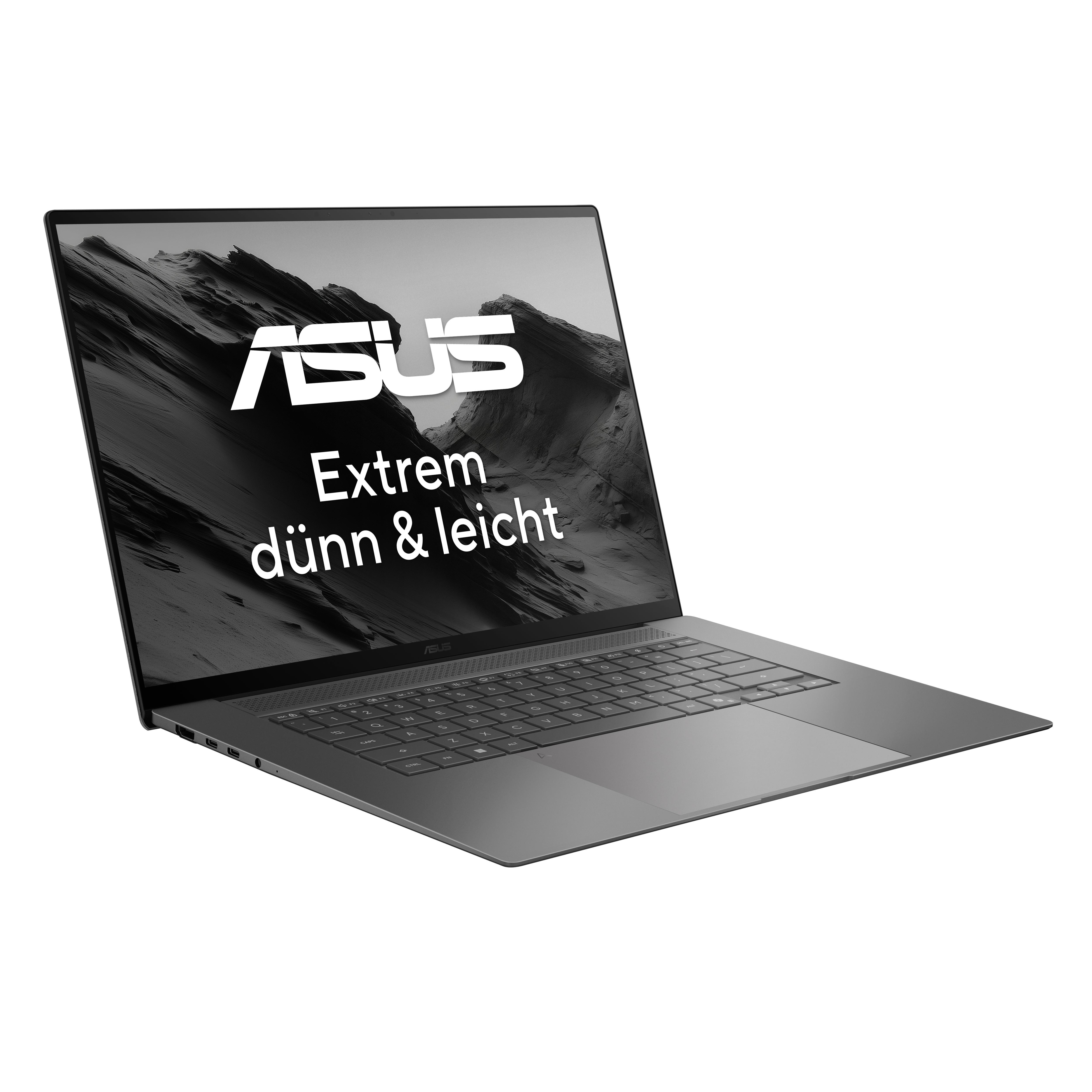 ASUS Zenbook S 16 (16", 1000 GB, 32 GB, DE, AMD Ryzen AI 9 465), Notebook, Grau - Image 3