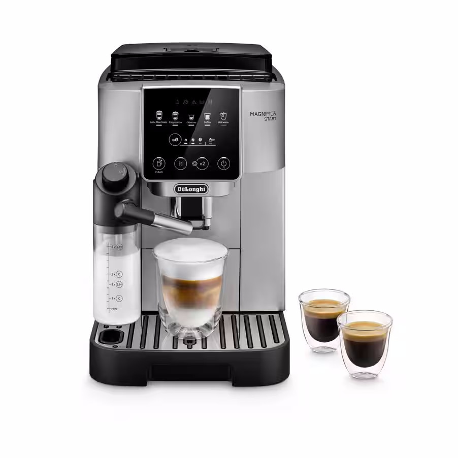 Delonghi Schwarz Kaffeevollautomat "Start Milk Ecam220.80.sb Milchkaraffe Inklusive Perfekter Cappuccino" Für Cremigen Barista-Milchschaum – Auch Für Pflanzliche Alternativen von Baur - Bild 4