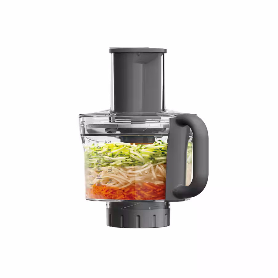 Kenwood Hellgrau Zerkleinereraufsatz "Multipro Kah65.000pl", Silber, B:20,1Cm H:27,7Cm T:18,4Cm Ø:18,4Cm, Küchenmaschinen-Aufsätze - Image 2