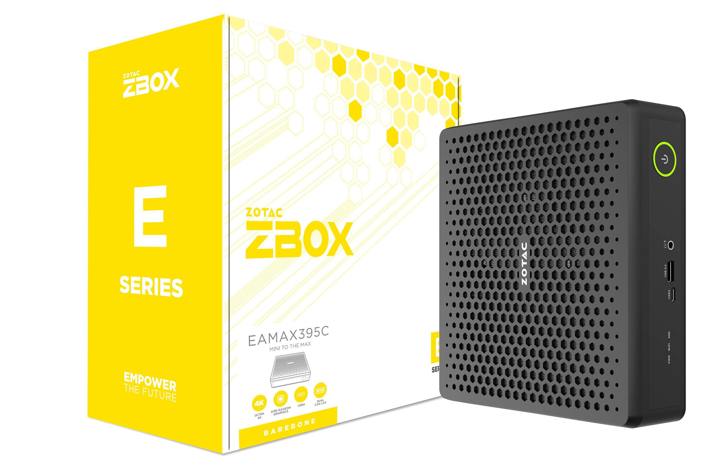 Zotac ZBOX Magnus EAMAX395C KI Workstation AMD Ryzen AI Max+ 395, 128 GB LPDDR5X, 3x M.2, AMD Radeon 8060S, USB 4, WIFI 7, BT 5.4, oOS - Image 2