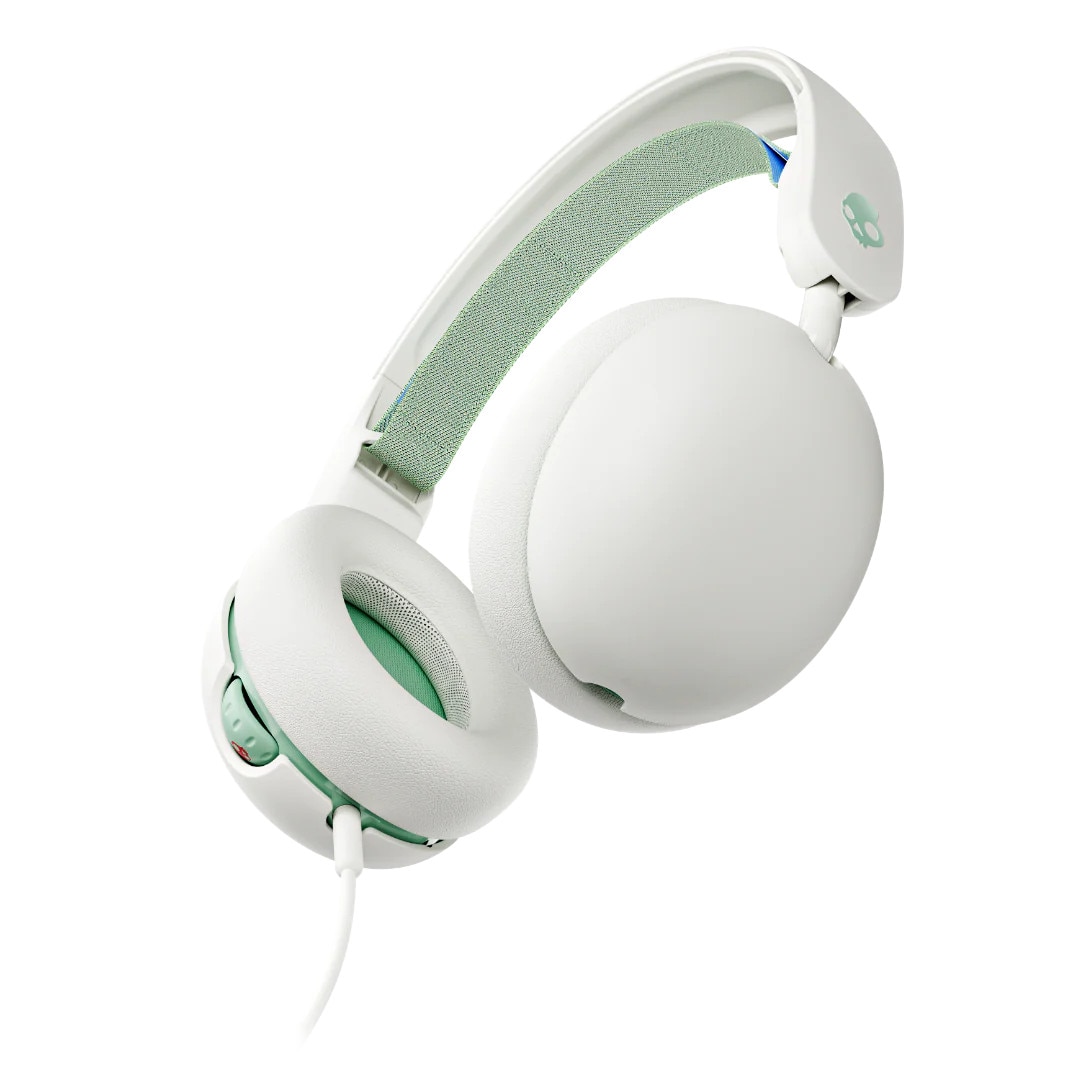 Skullcandy Grom Kopfhörer, weiß Over-Ear für Kinder, mit Kabel