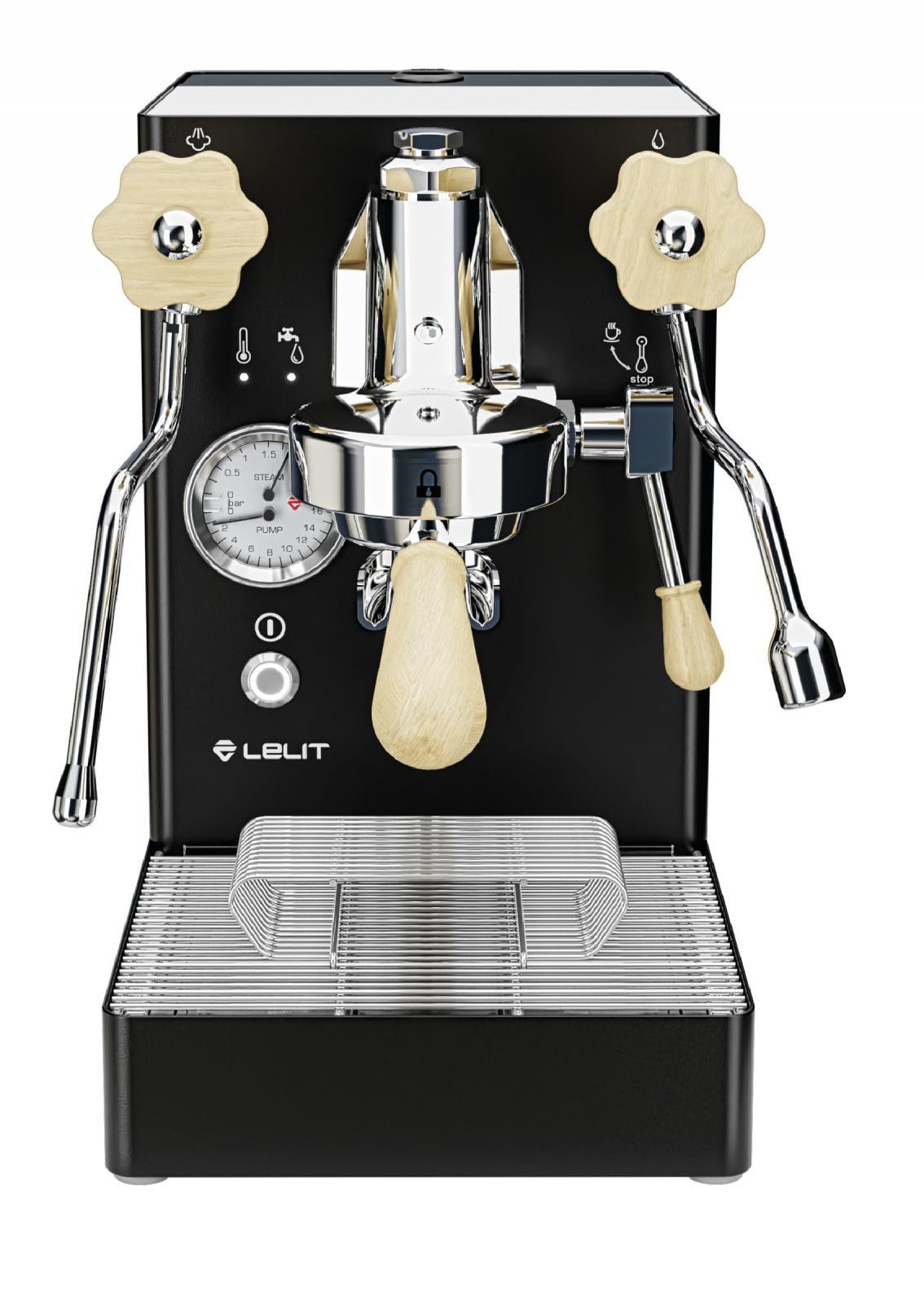 Lelit Schwarz Marax Pl62x-Eucb Black Siebträger Espressomaschine - Bild 2