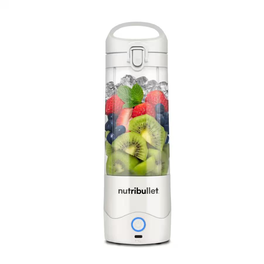 Nutribullet Weiss Tragbar 0.475 L Sportmixer Weiß - Bild 3