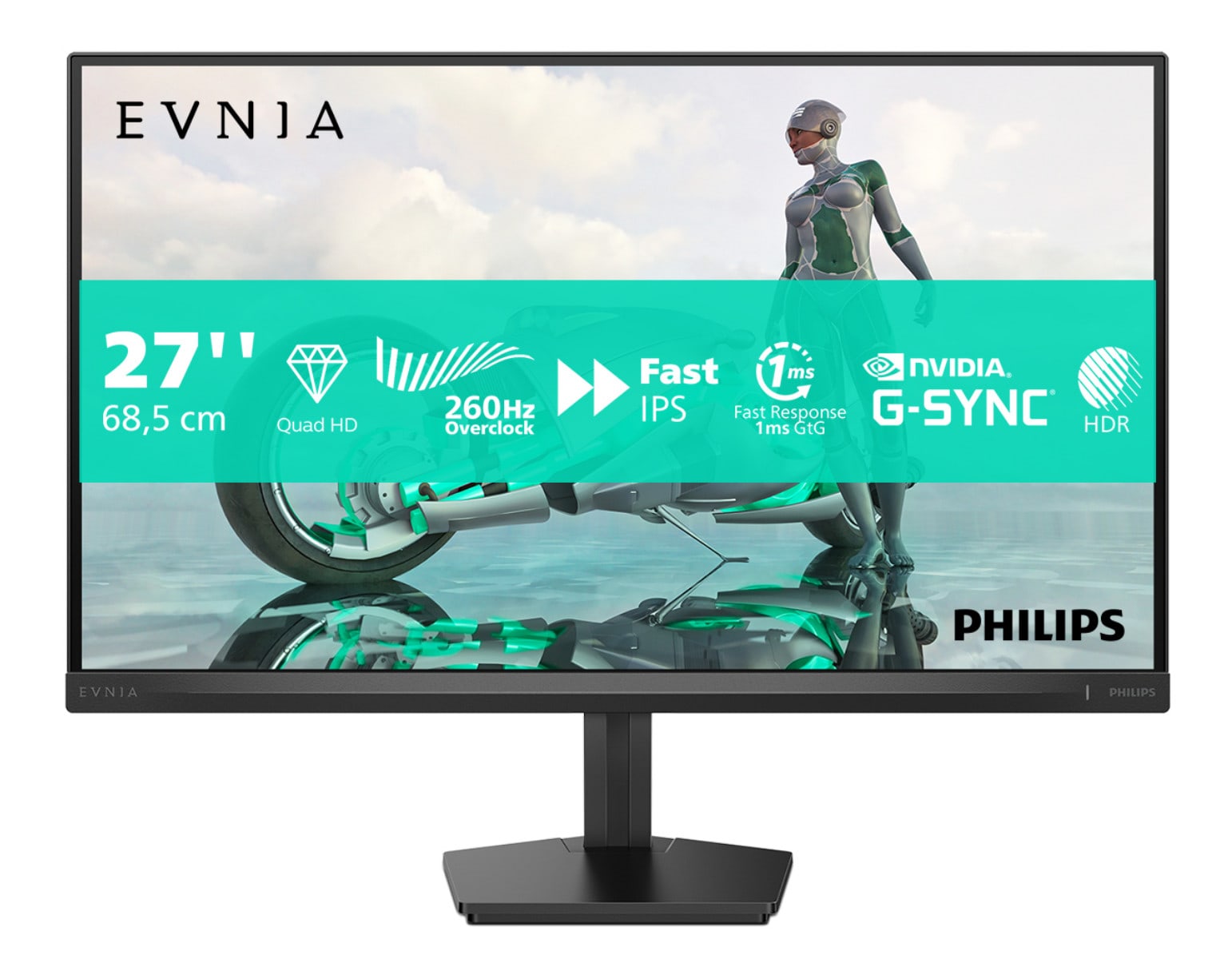 27 Philips Evnia 3000 27M2N3500PF - 27 2560 x 1440 240 Hz Fast IPS - Bild 4