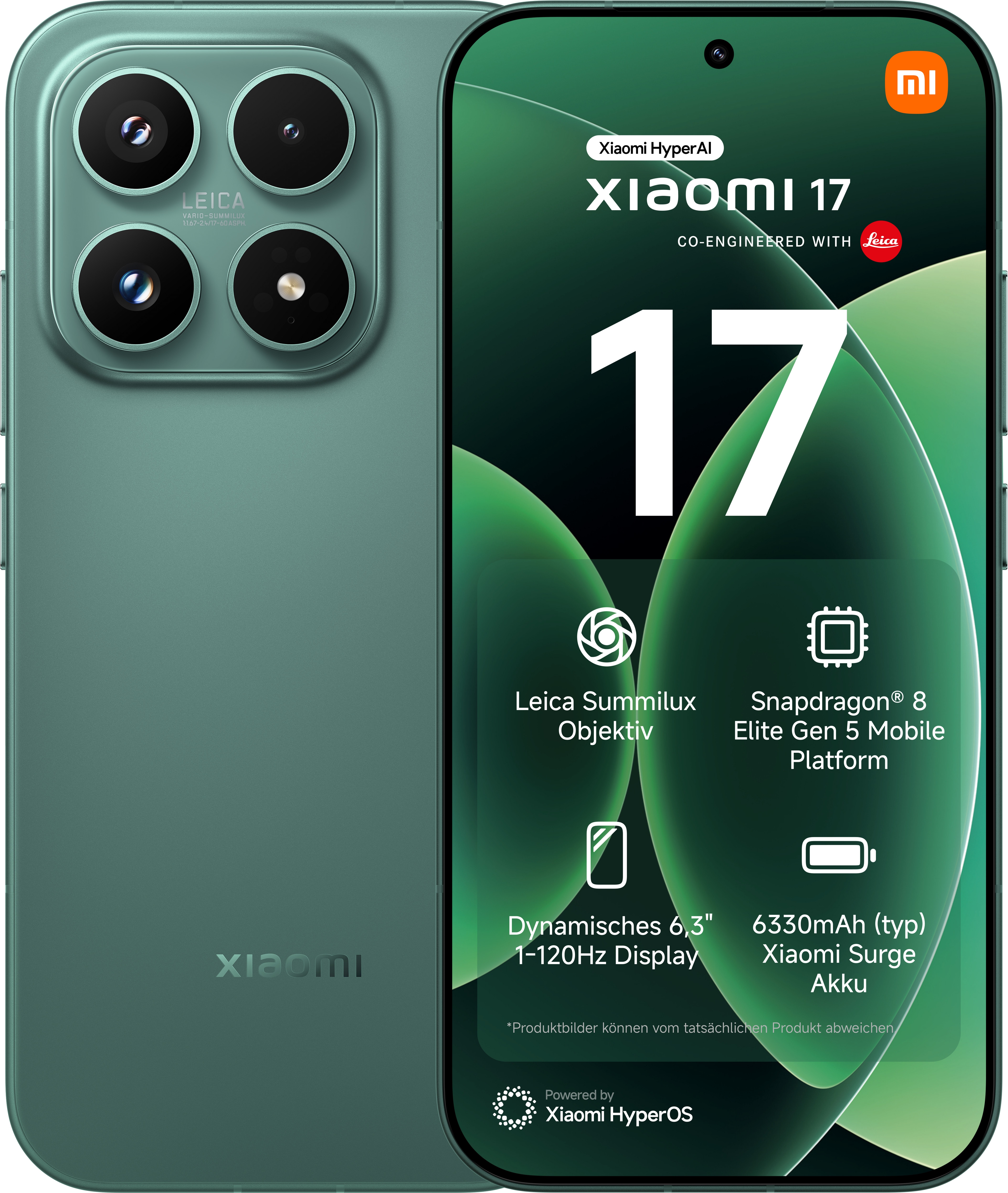 Xiaomi 17 512GB12GB - Venture Green - Image 4