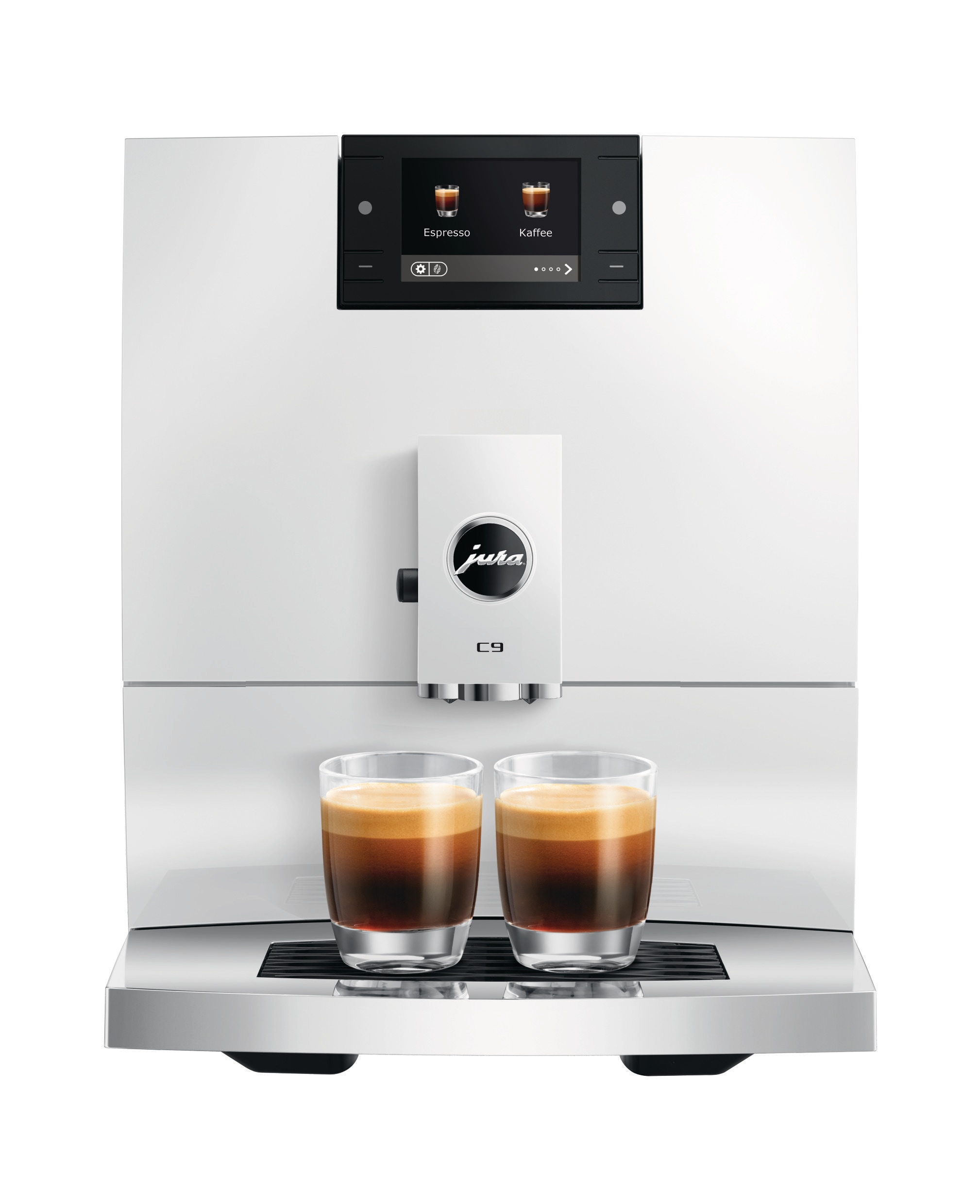 Jura C9 Piano White 15810 (Ea) Kaffeevollautomat 2025 Größe 17 Weiß