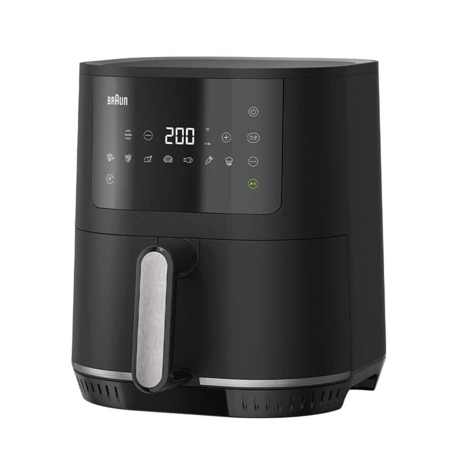 Schwarz Hf3030 Airfryer Digital Heißluft Fritteuse - Braun - Bild 7
