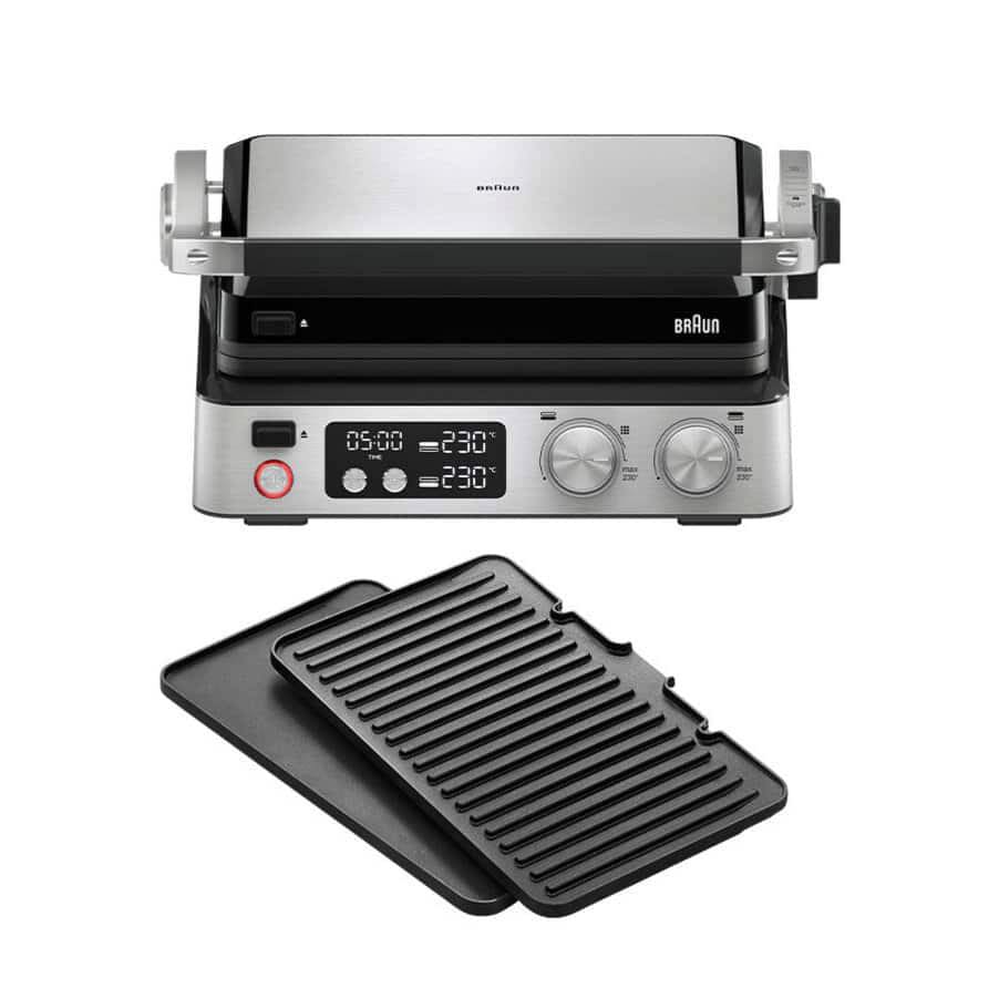 Braun Multigrill Kontaktgrill Cg 7040 Schwarz Größe 7 Silber