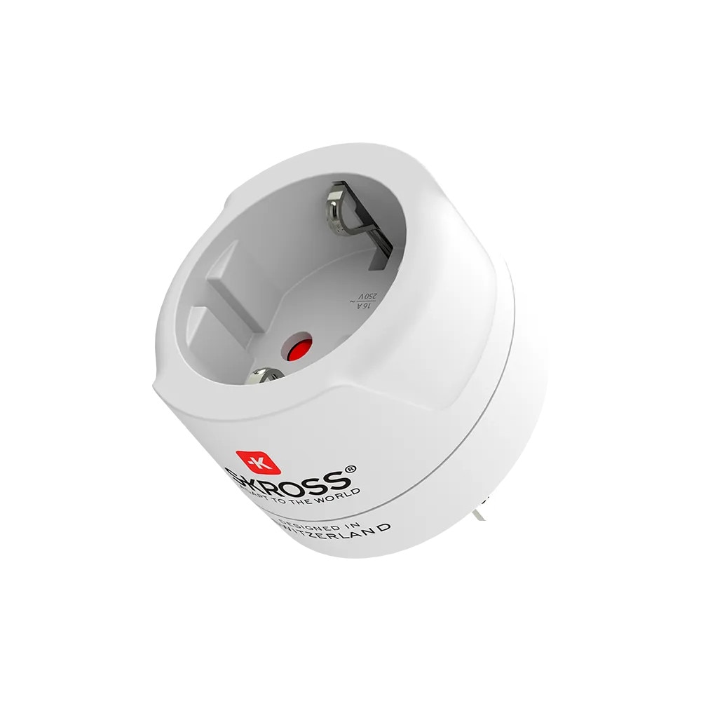 Skross Weiss Reiseadapter Europa Nach Japan Und Usa Weiß - Image 3